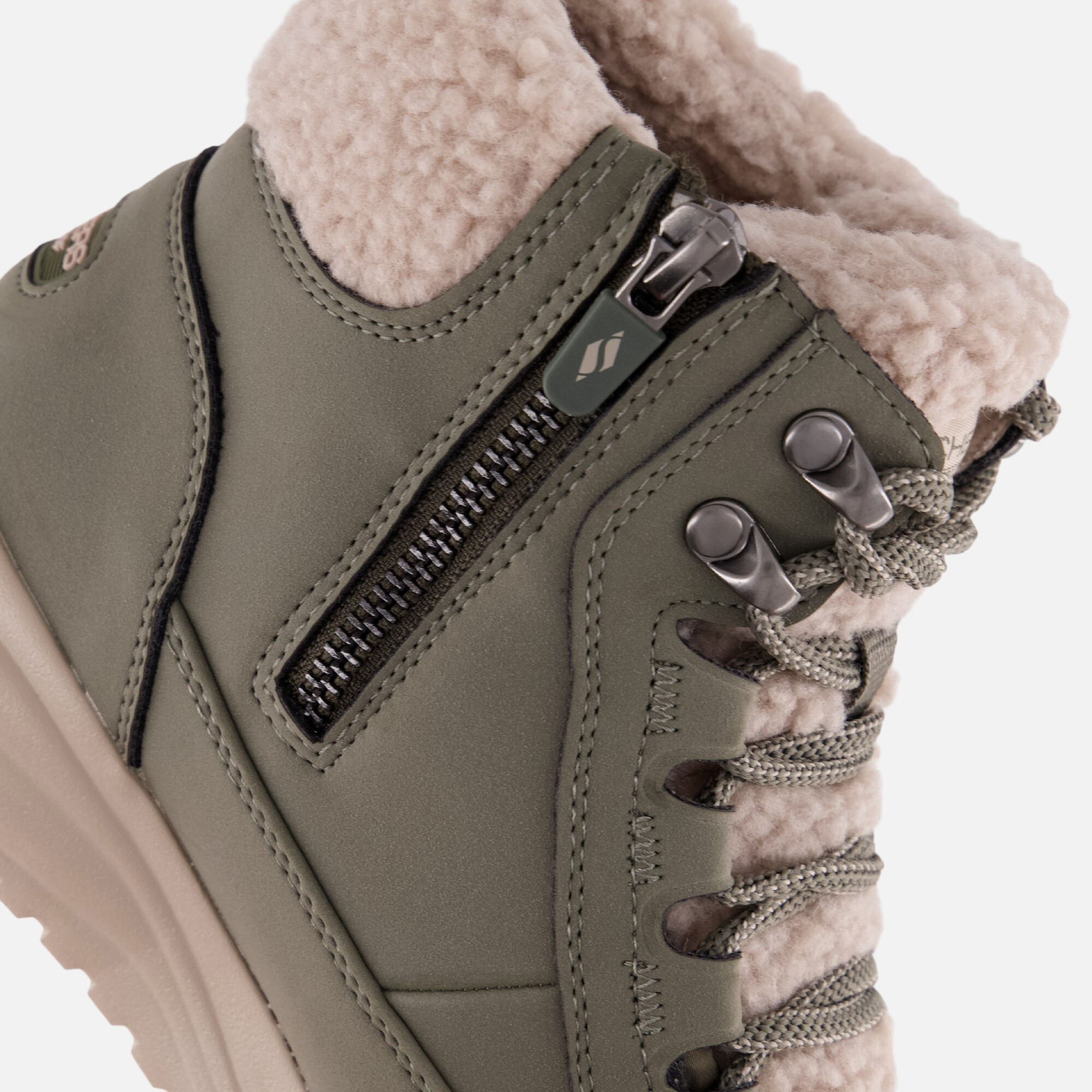 Skechers On The Go Veterboots groen Synthetisch afbeelding 4