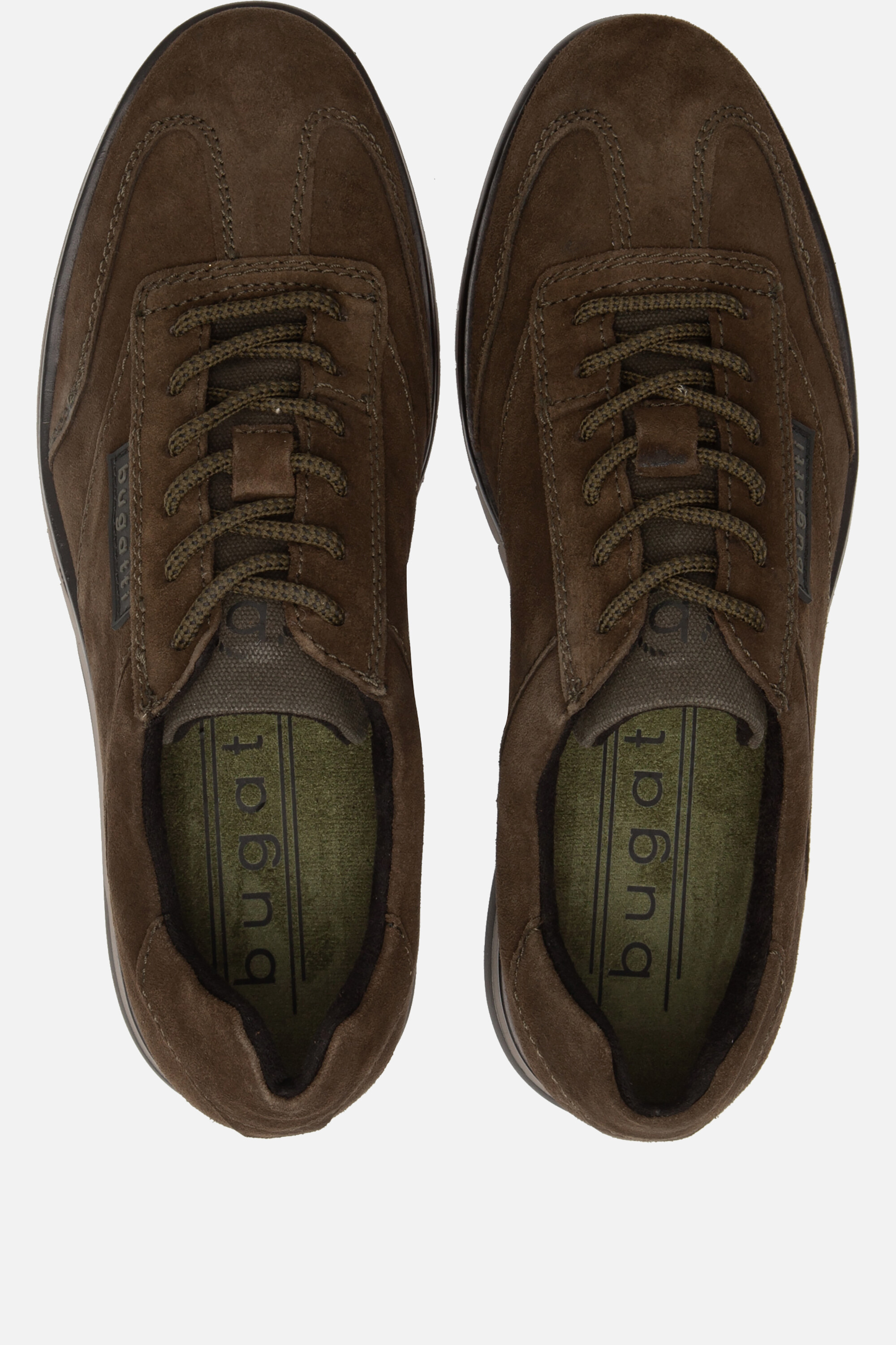 Bugatti Delron Sneakers groen Suede afbeelding 2