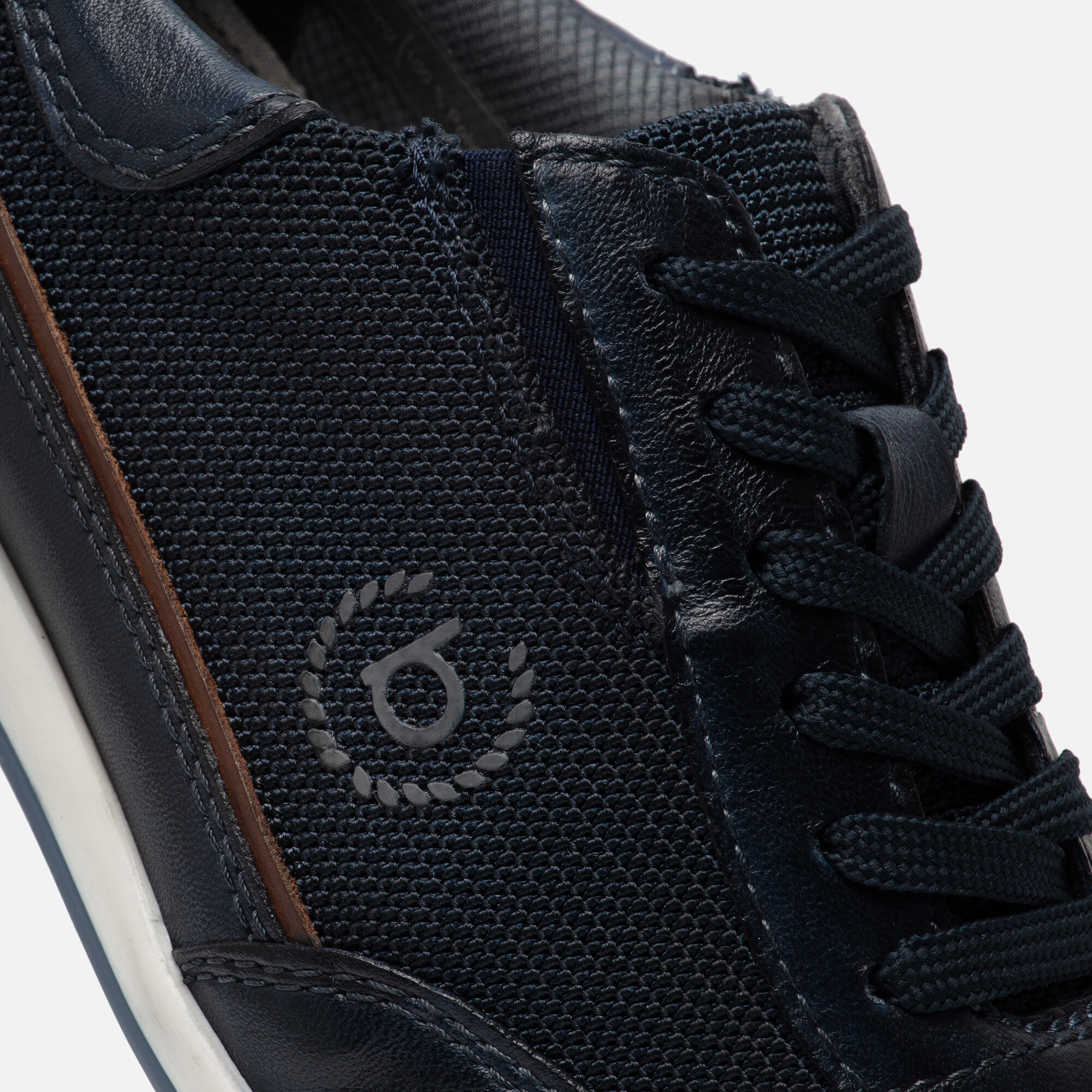 Bugatti Tomeo Eco Sneakers blauw Leer afbeelding 4