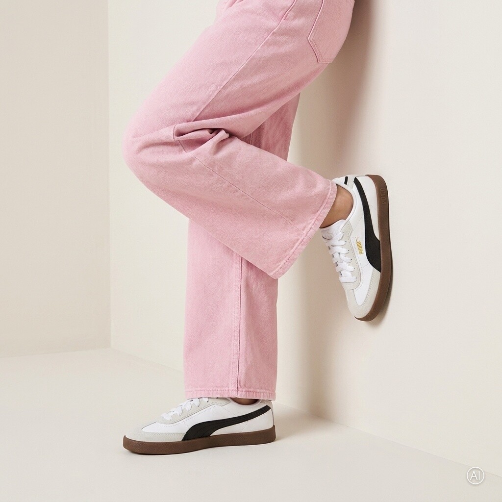 Puma Puma Club II Era Sneakers wit Suede