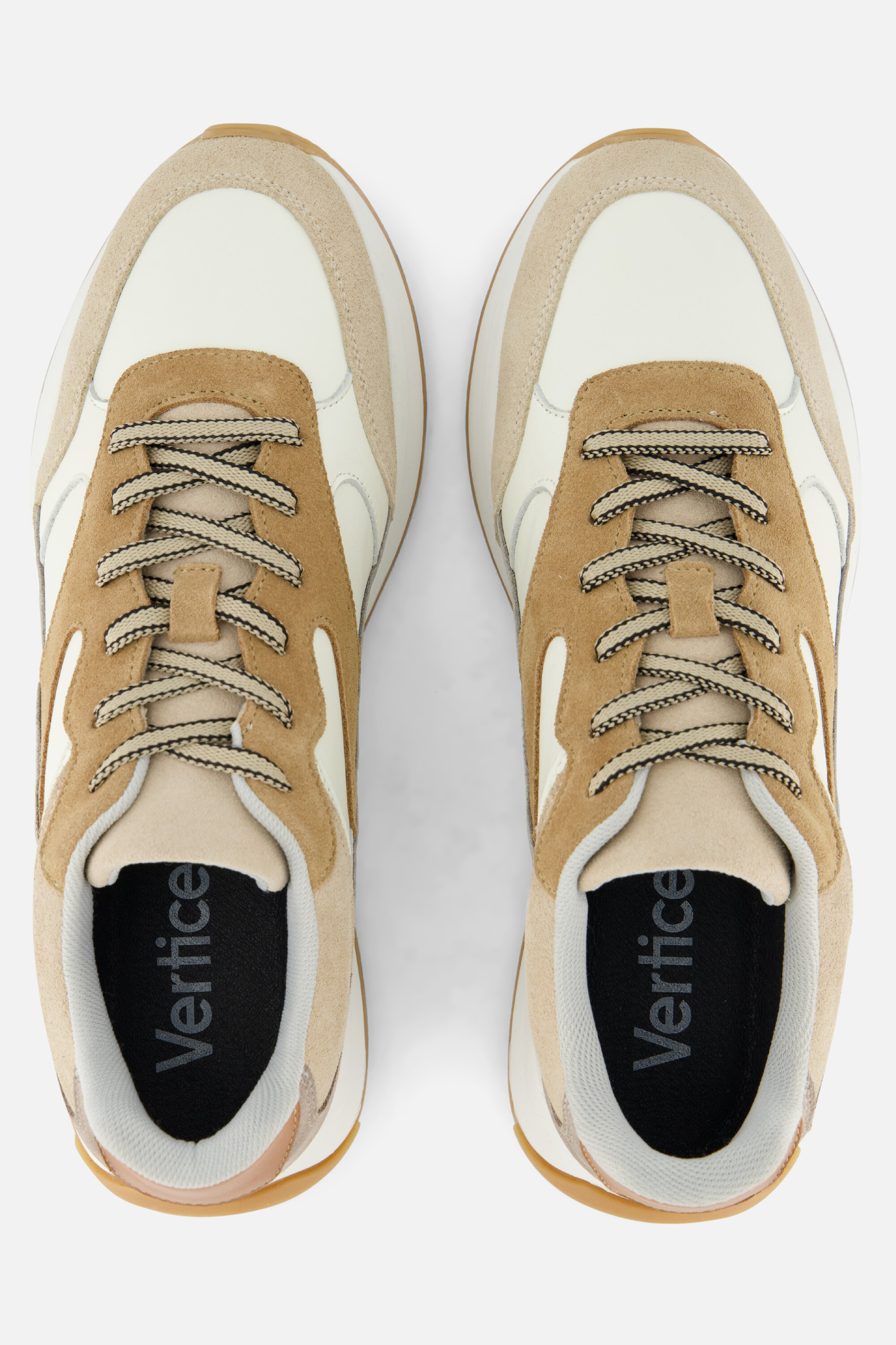 Vertice Sneakers begie Suede afbeelding 3