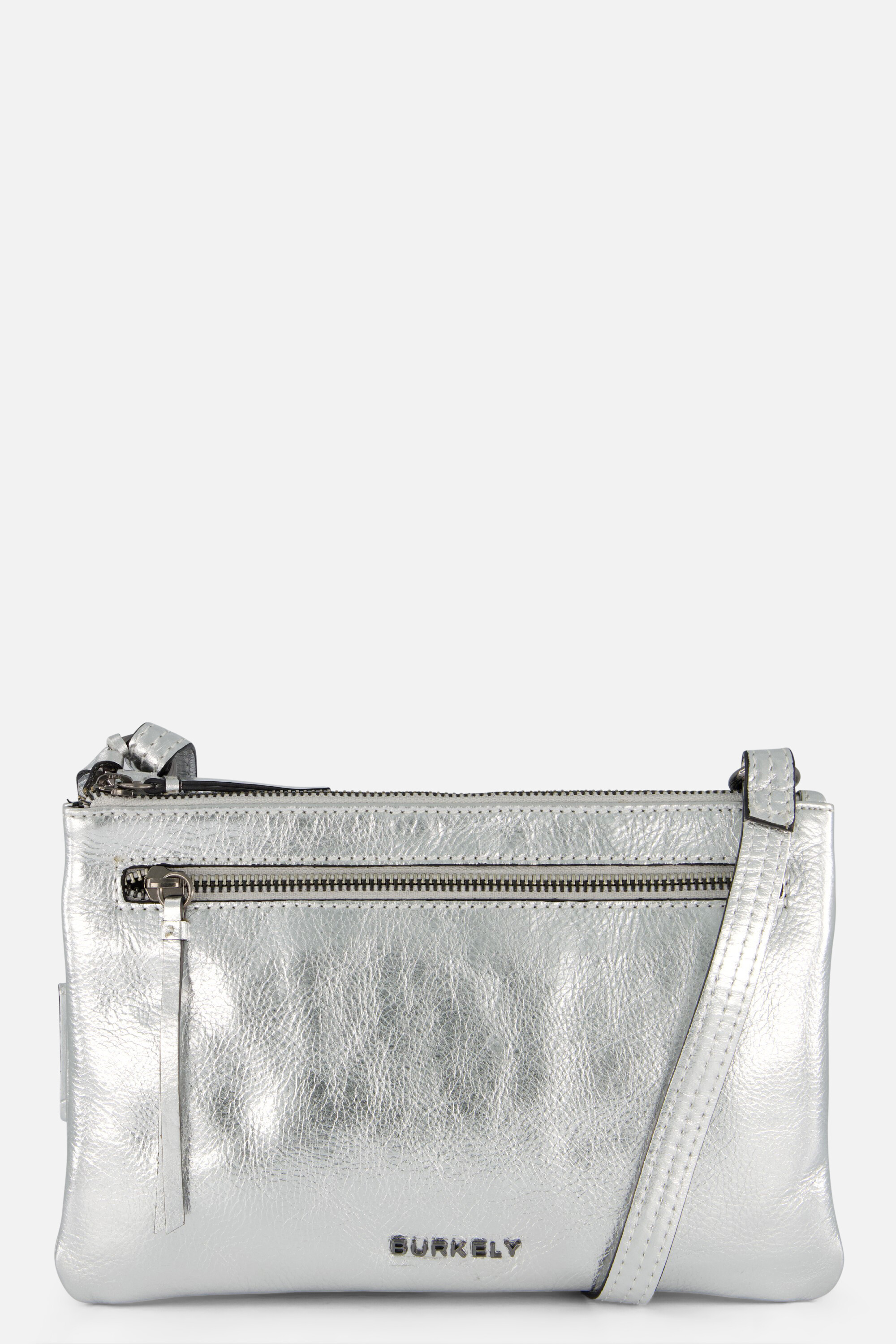 Burkely Rock Ruby Double Pocket Tas zilver afbeelding 3