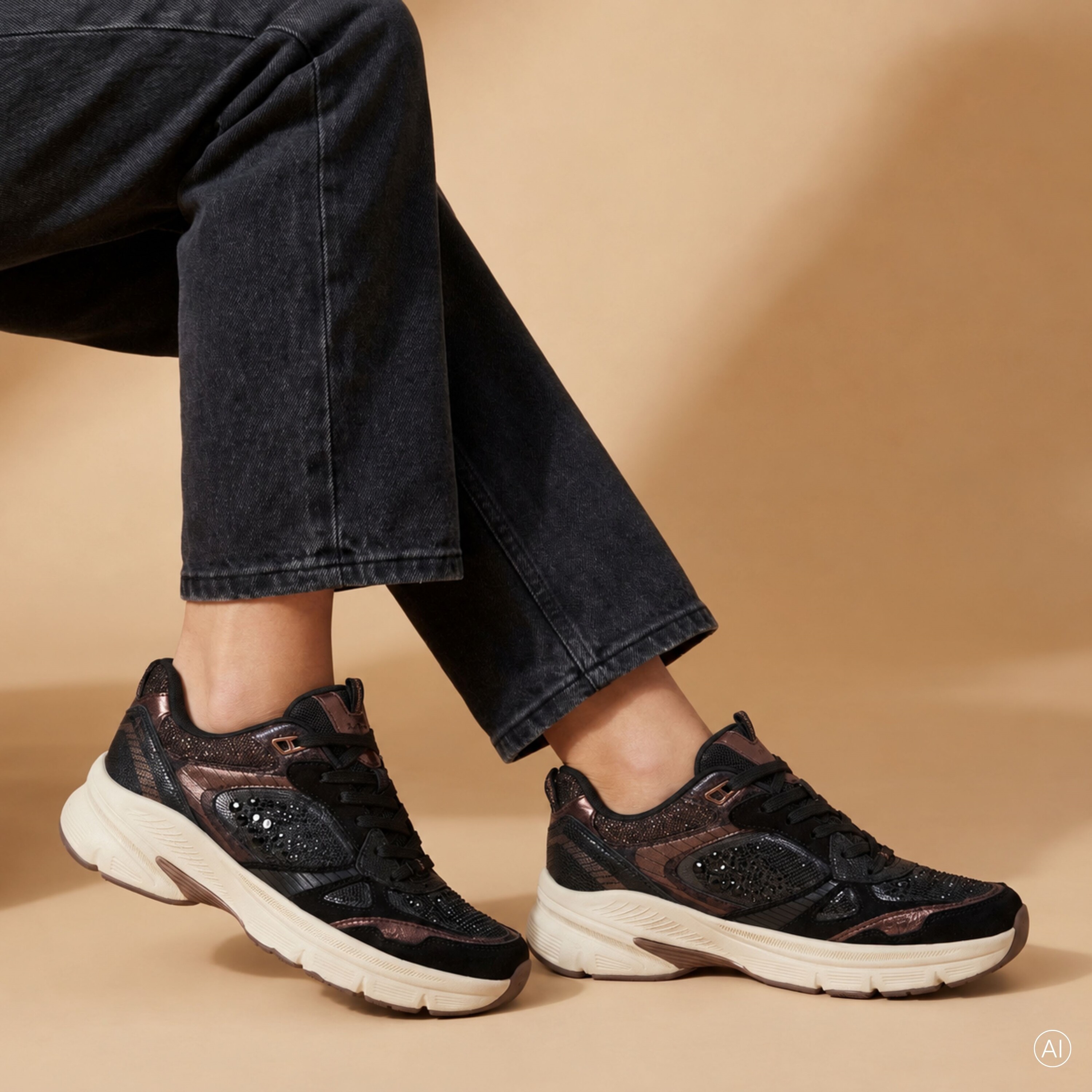 Tamaris Tamaris sneakers zwart