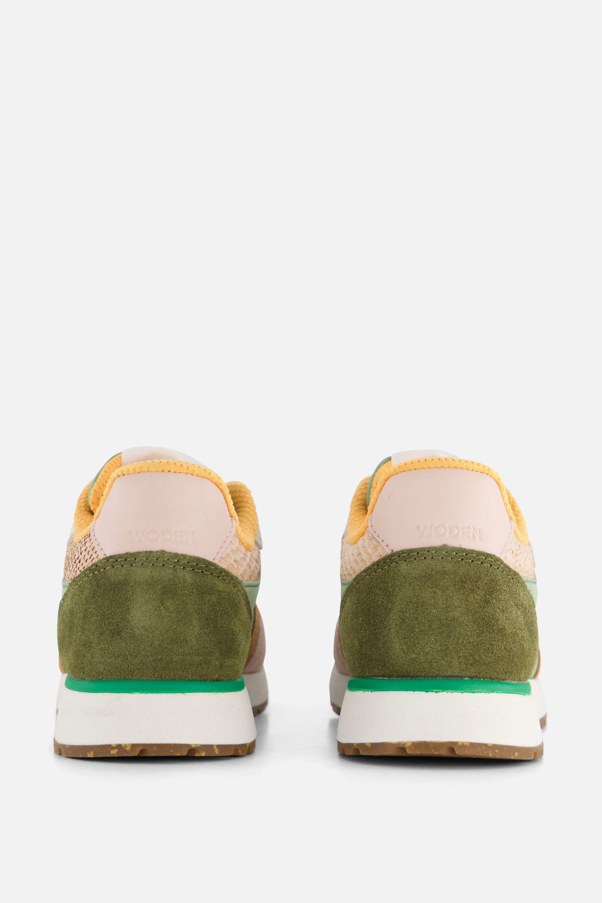 Woden Ronja Sneakers groen Textiel afbeelding 2