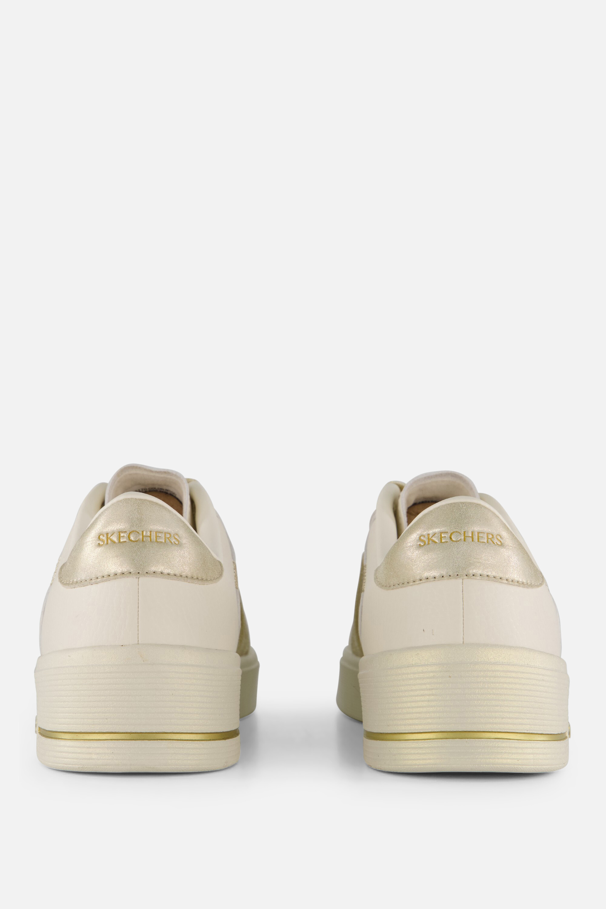 Skechers Hiland Wedge Sneakers beige Synthetisch afbeelding 2