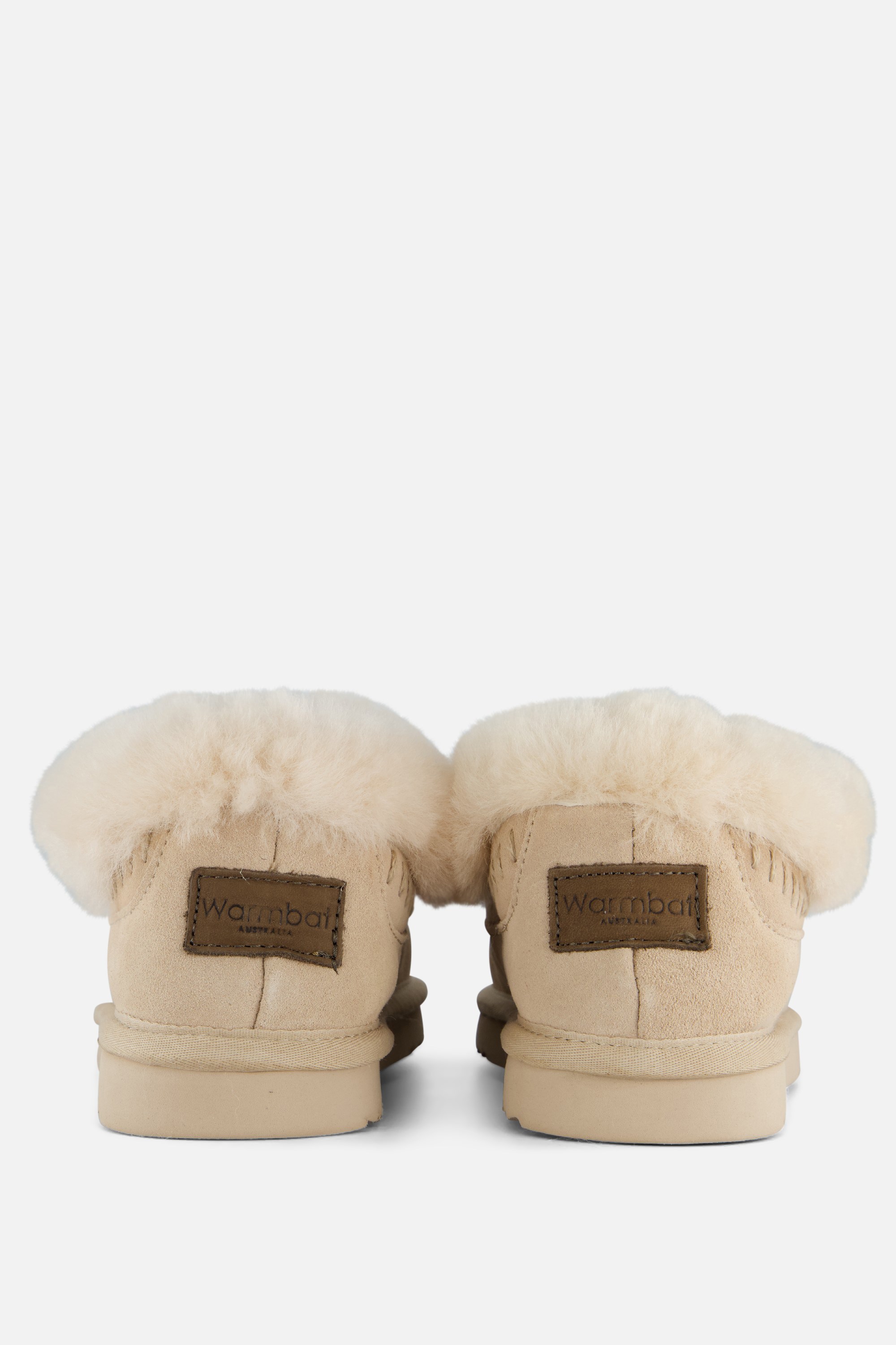 Warmbat Barraba Pantoffels cognac Suede