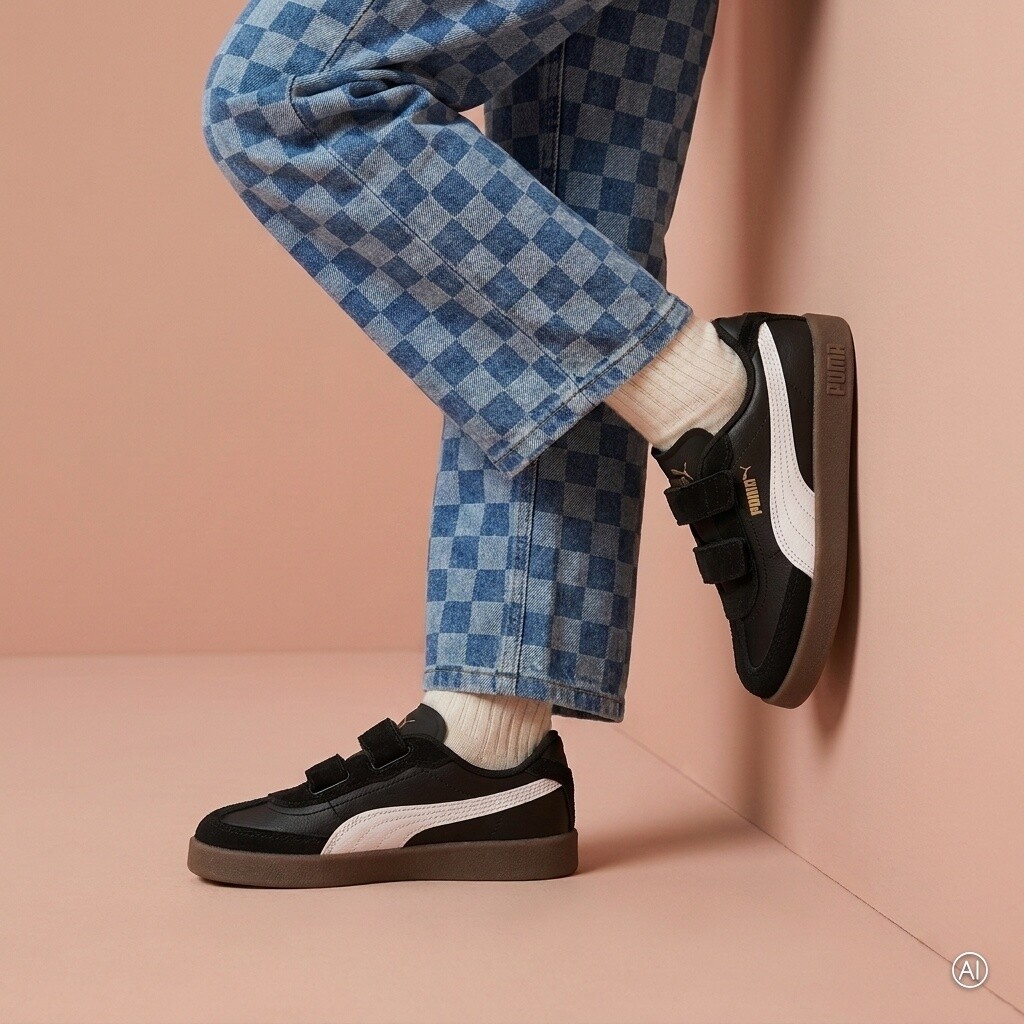Puma Puma Club Era II Sneakers zwart Synthetisch