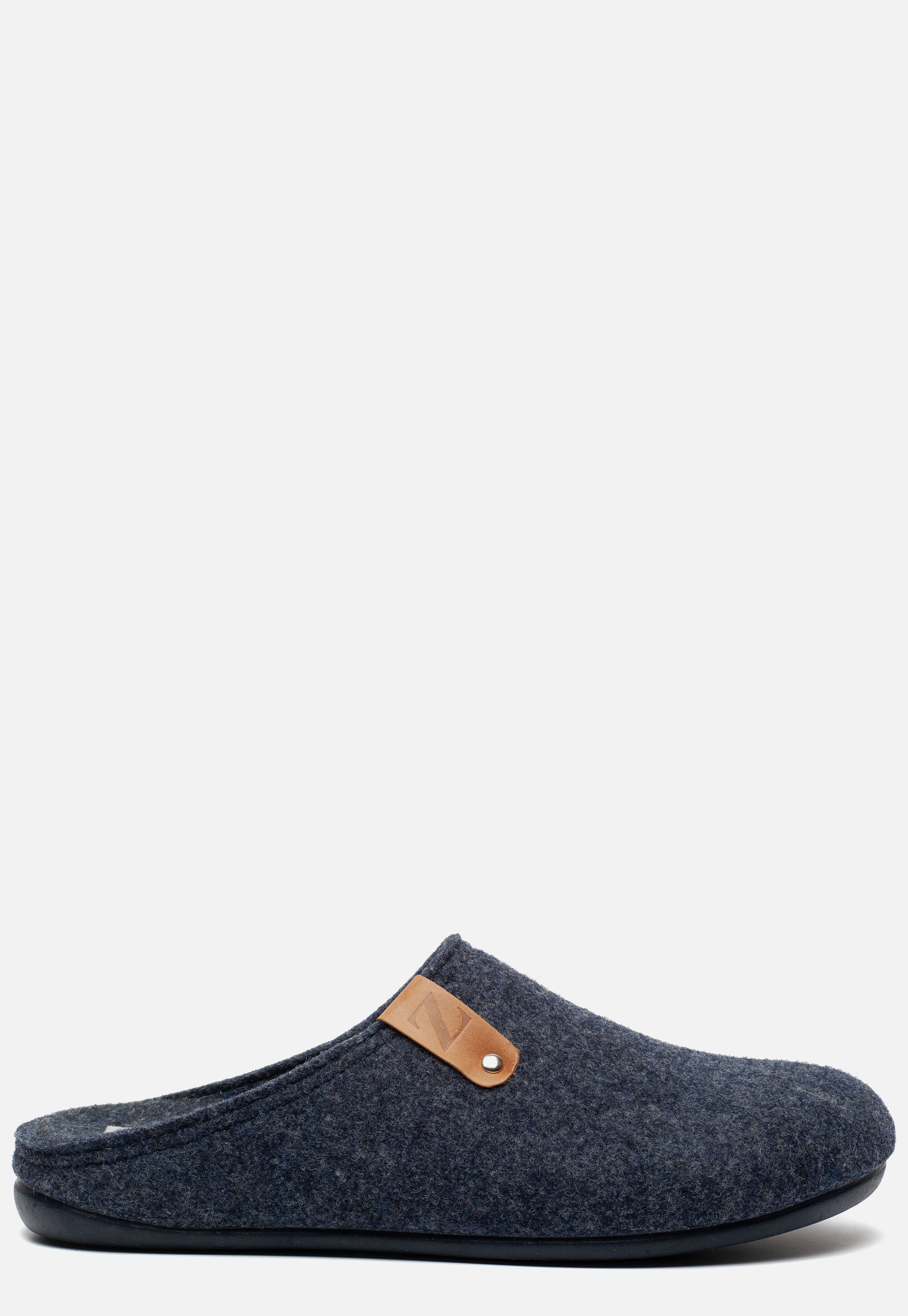 Basicz Pantoffels blauw Vilt afbeelding 2