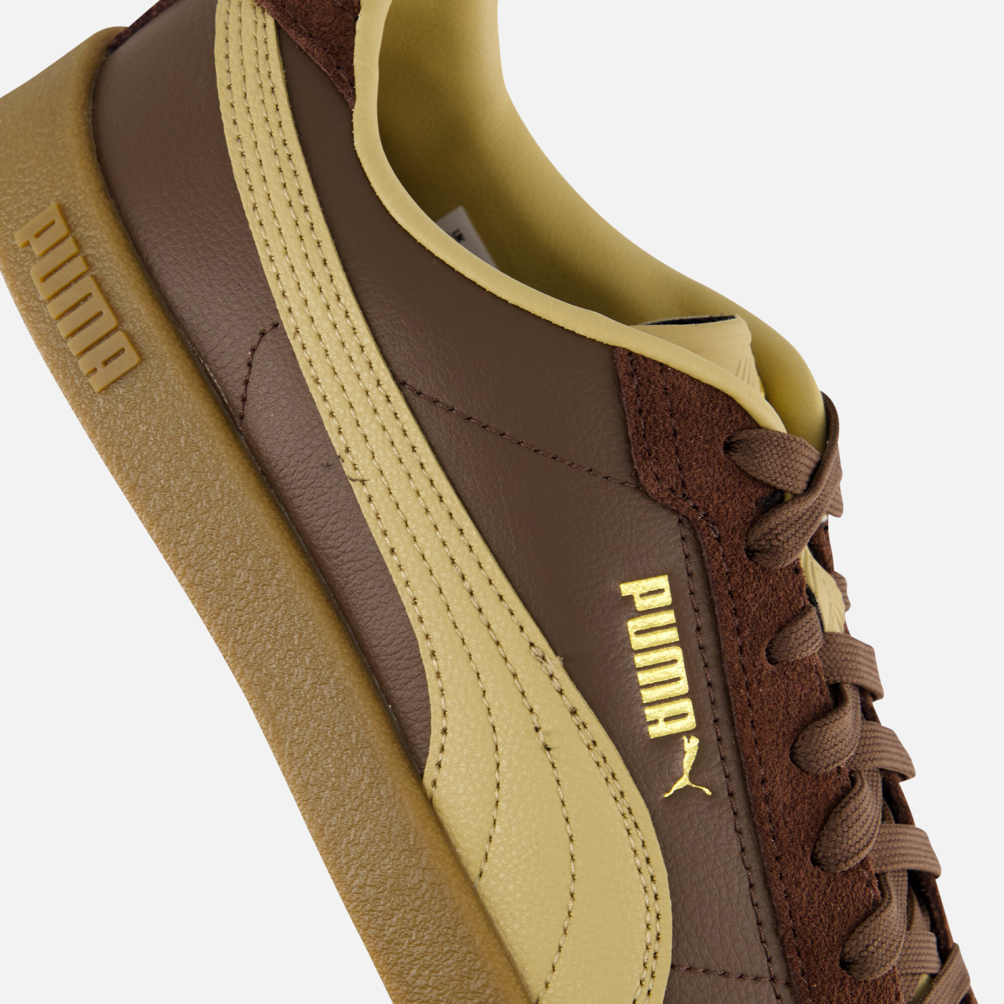 Puma Club II Era Sneakers bruin Suede afbeelding 4