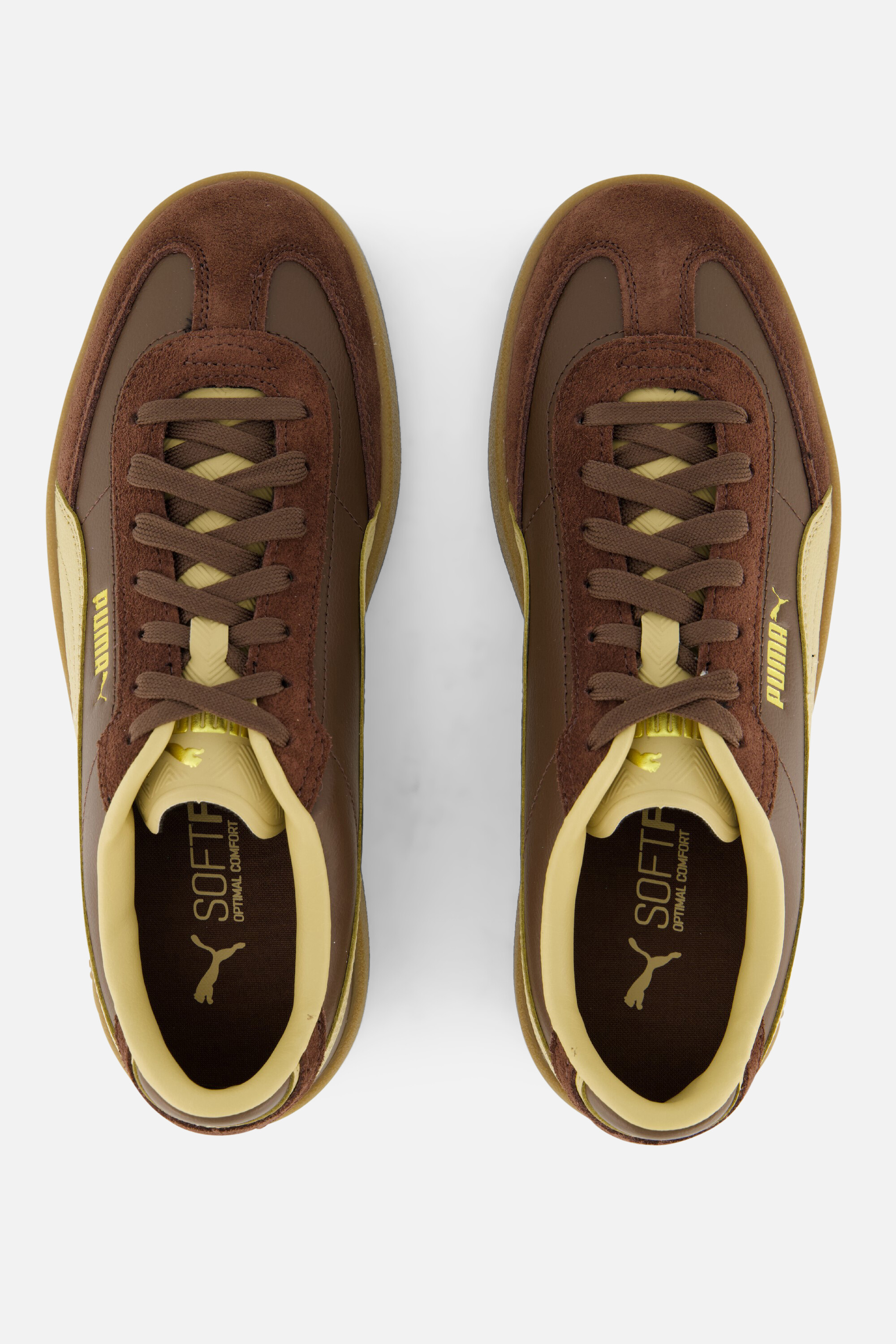 Puma Club II Era Sneakers bruin Suede afbeelding 2