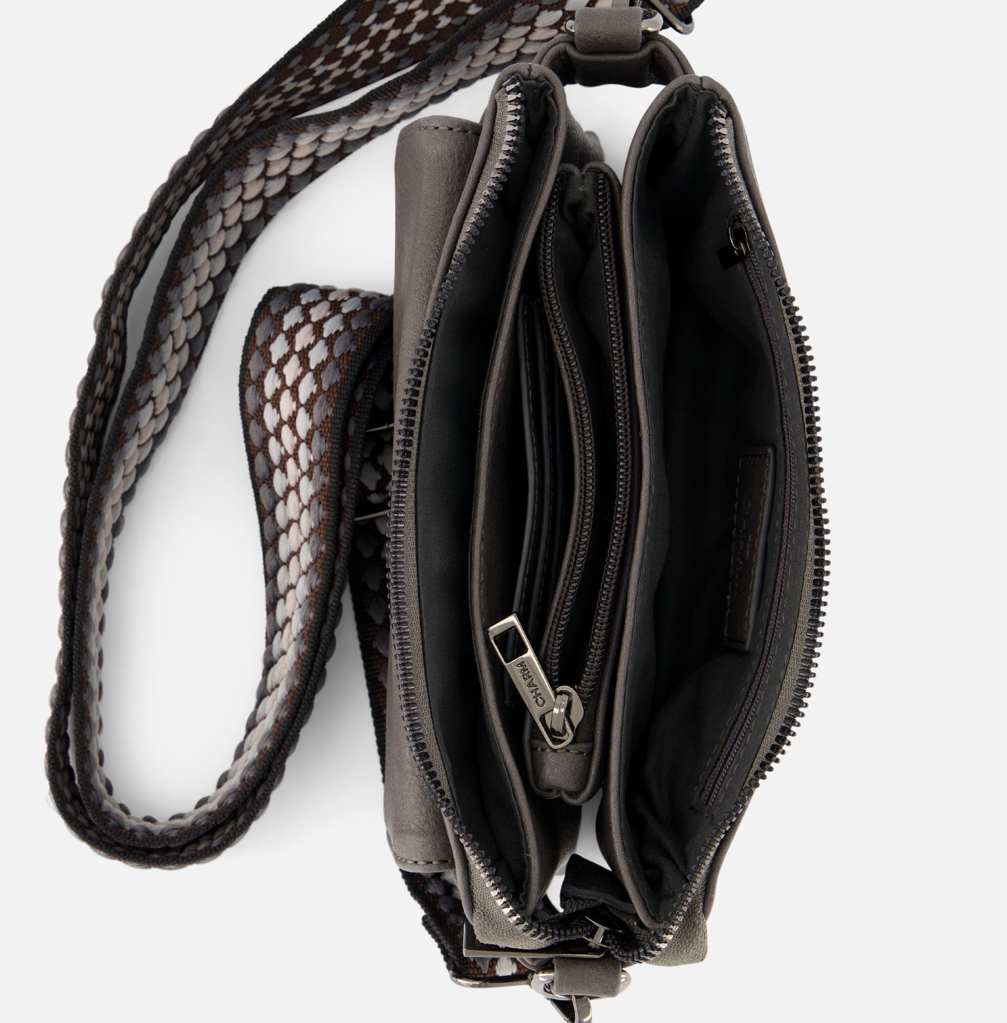 Charm London Schoudertas zwart Synthetisch afbeelding 2