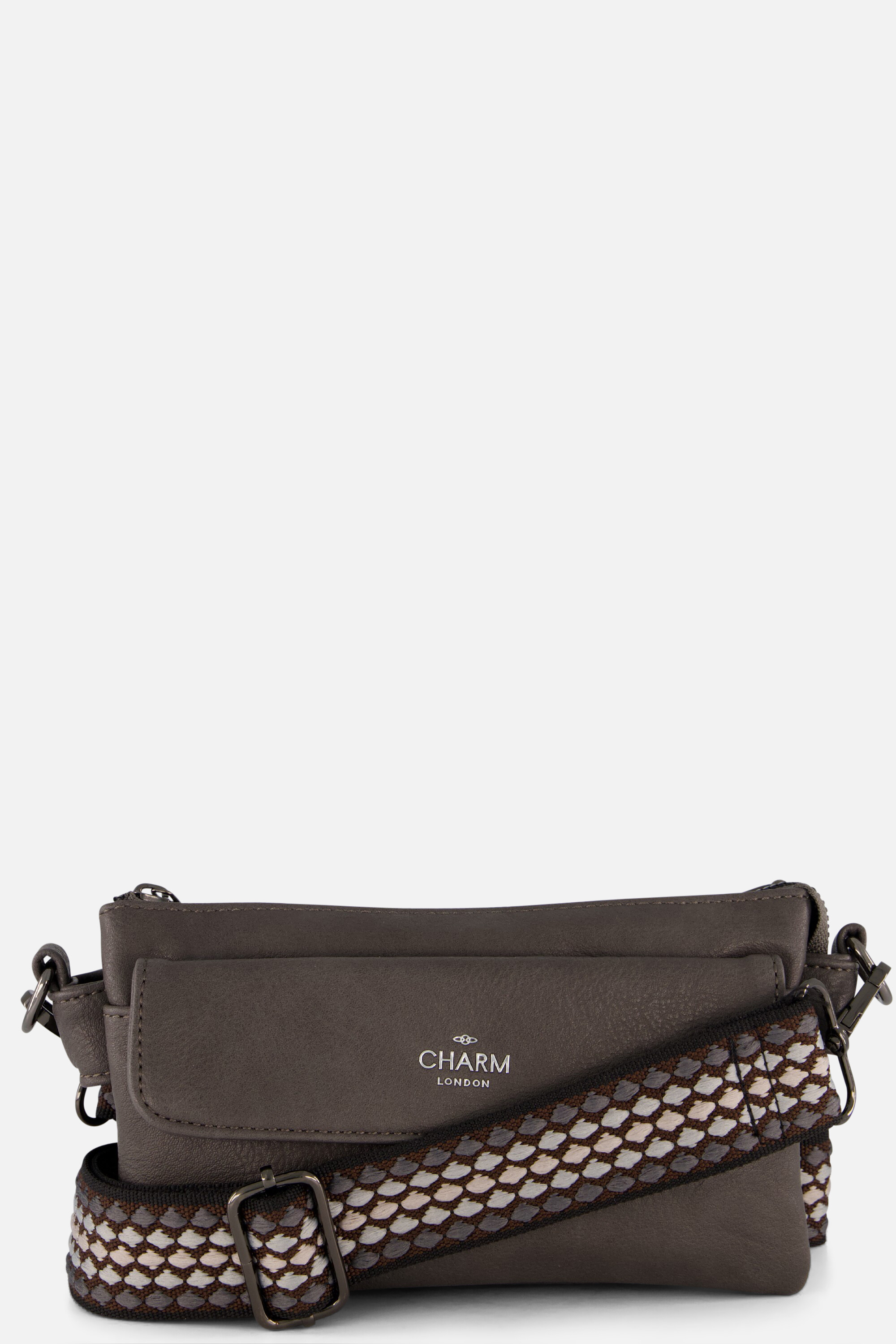 Charm London Schoudertas zwart Synthetisch afbeelding 3