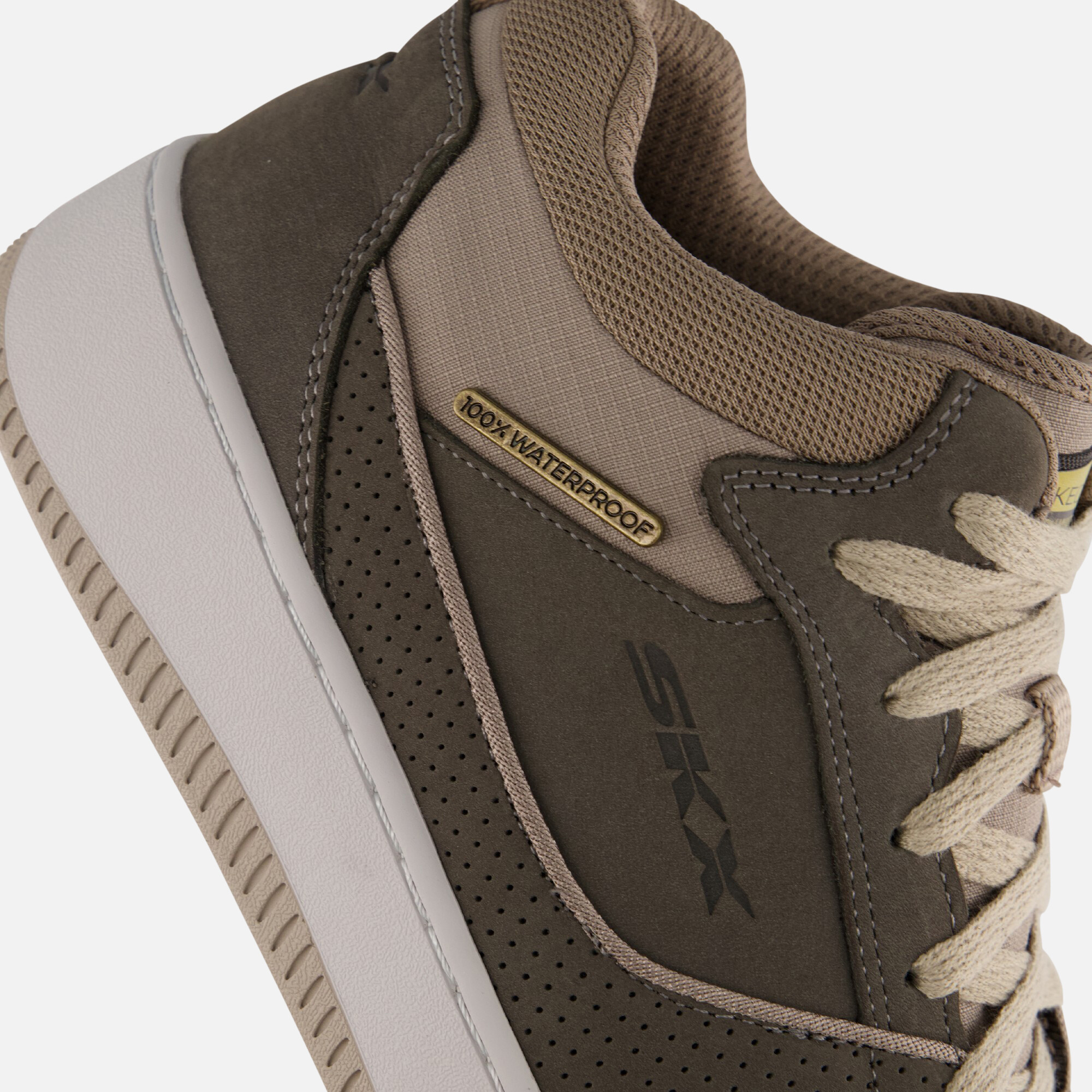 Skechers Sport Court 2.0 Sneakers grijs Nubuck afbeelding 4