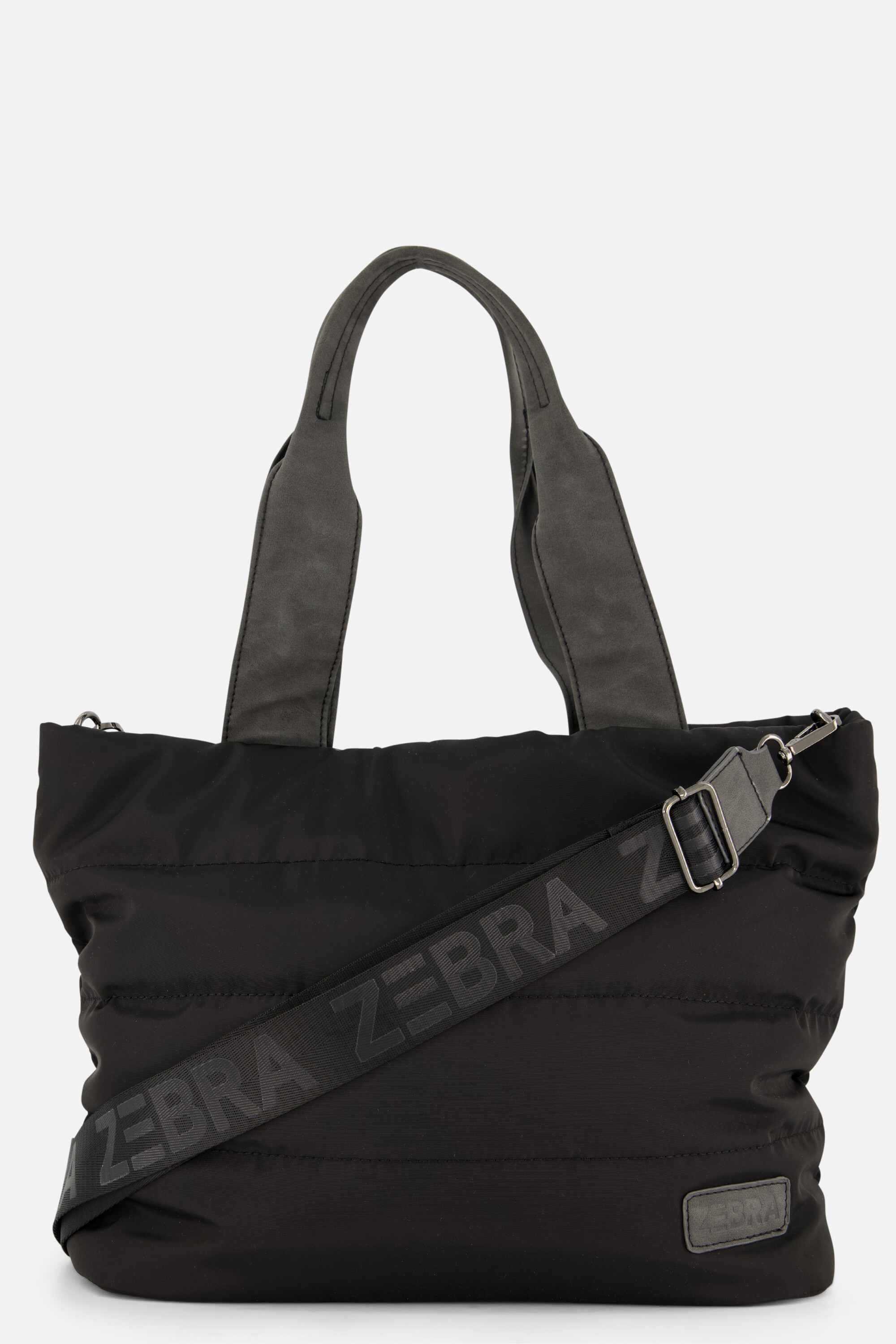 ZEBRA Elske Shopper zwart Nylon afbeelding 3