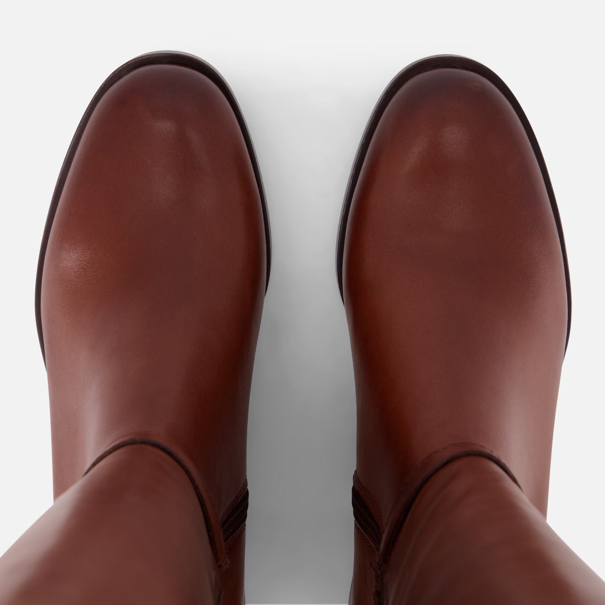 Tamaris Hoge laarzen cognac Leer afbeelding 2