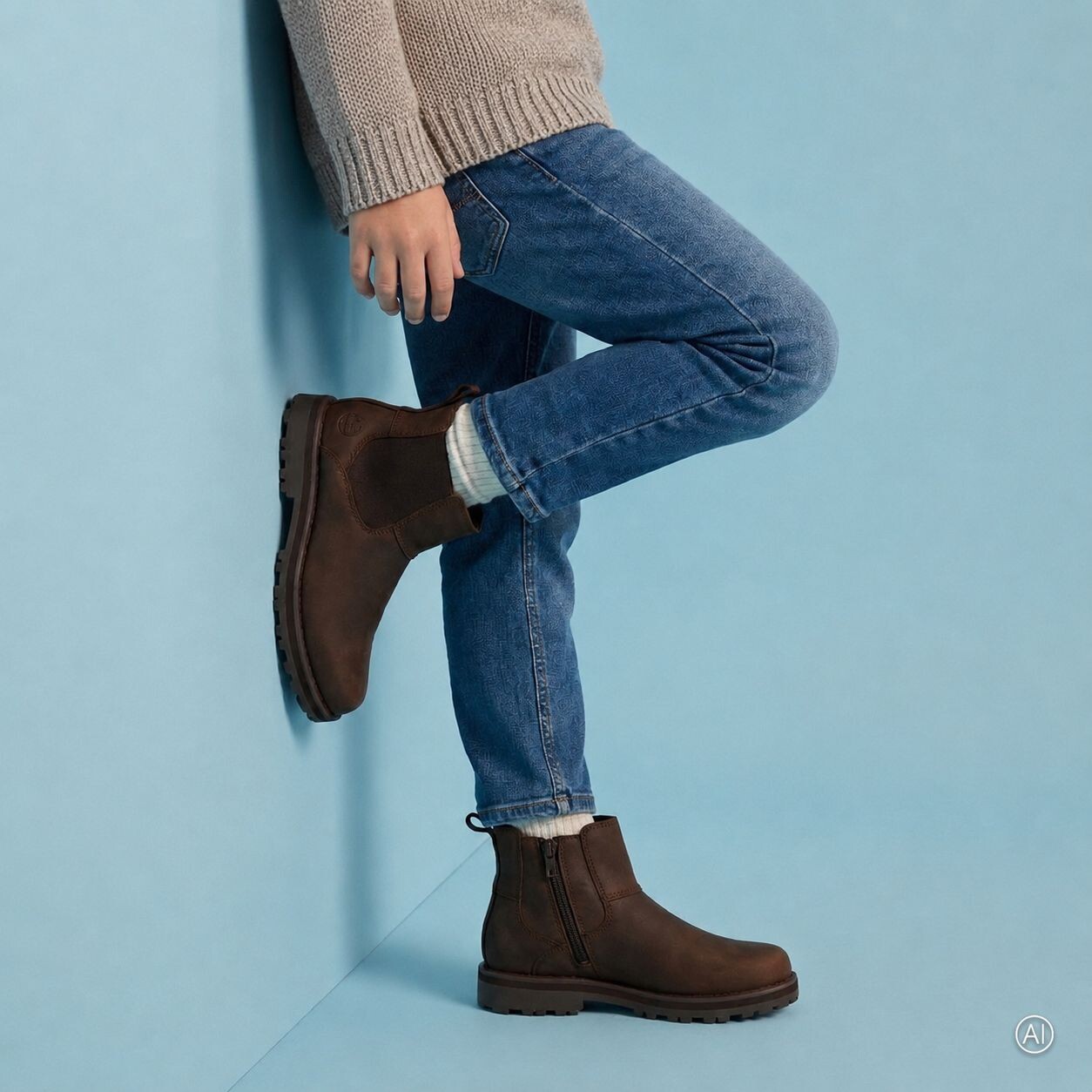 Timberland Timberland Courma Kid mid chelsea boots bruin