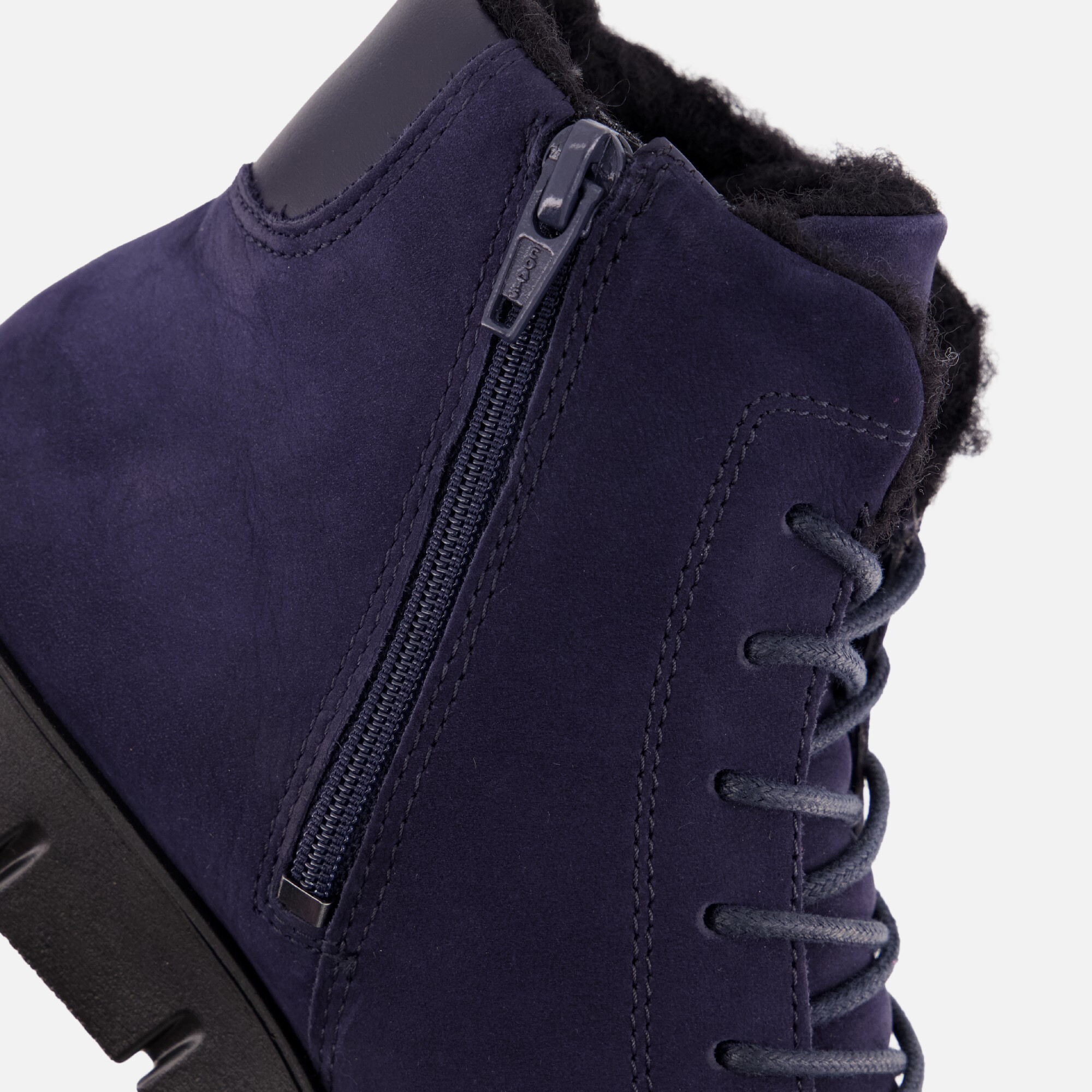 Ecco Bella Winter Veterboots blauw Nubuck afbeelding 4