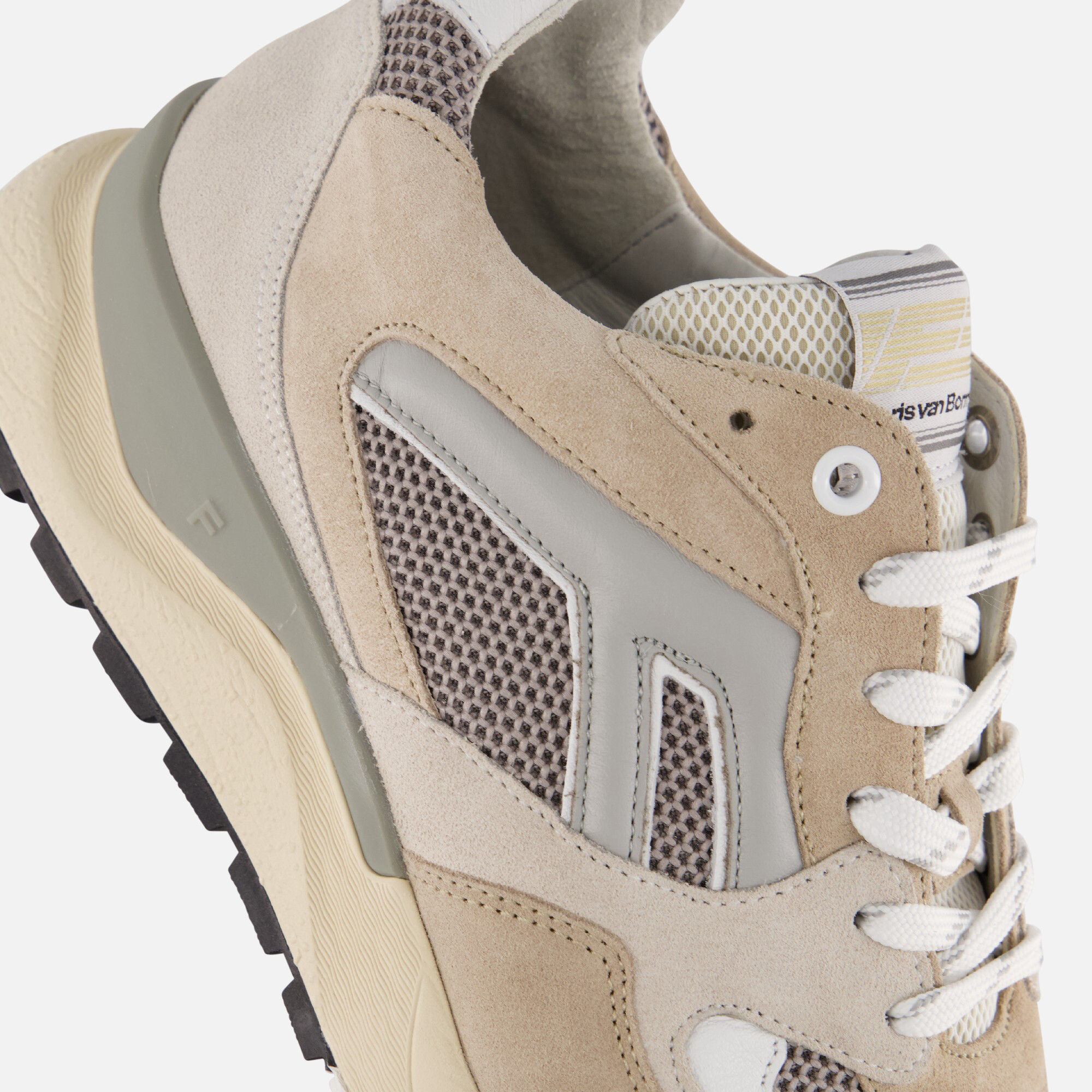 Floris van Bommel De Treener 01.04 Sneakers bruin afbeelding 4