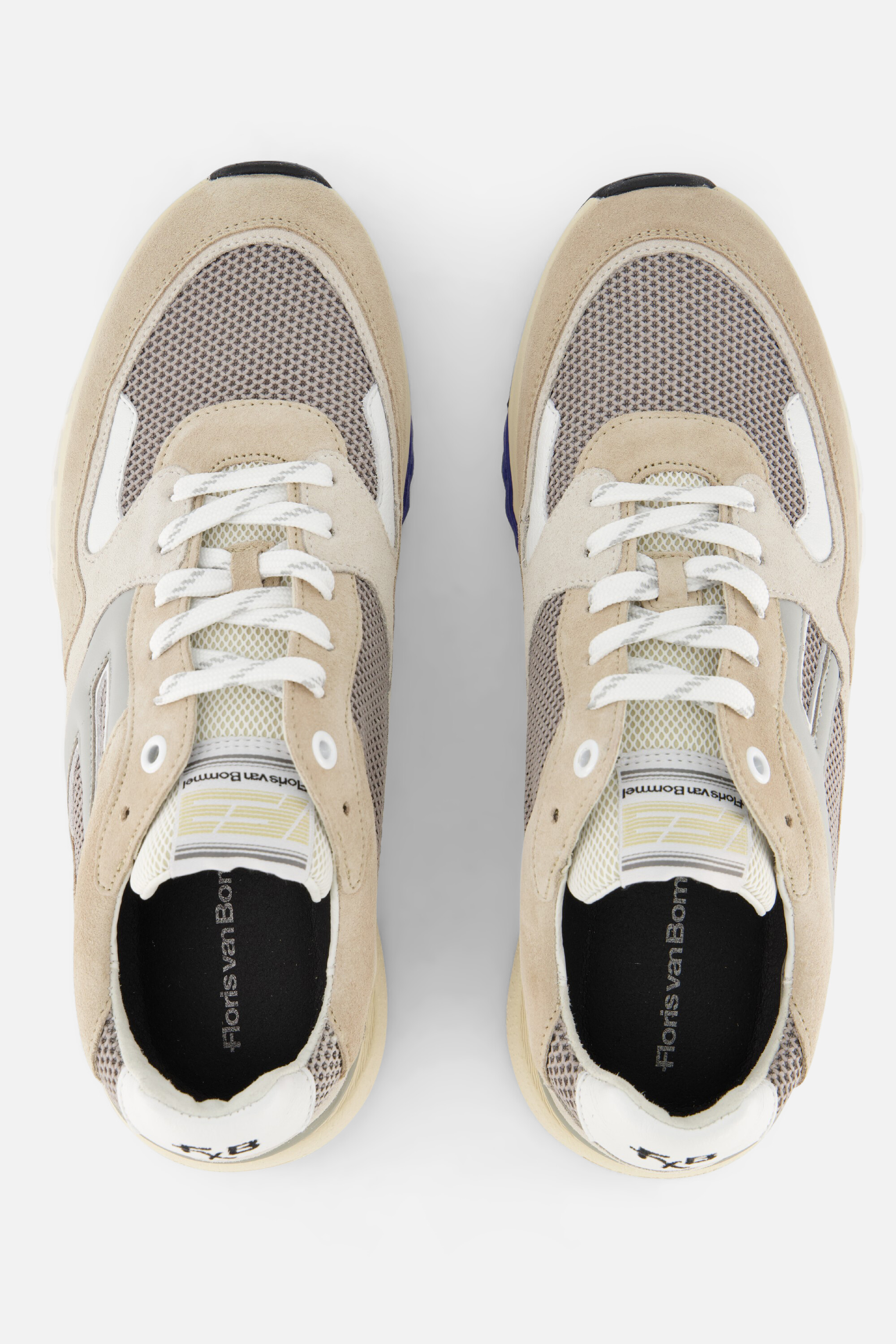 Floris van Bommel De Treener 01.04 Sneakers bruin afbeelding 2