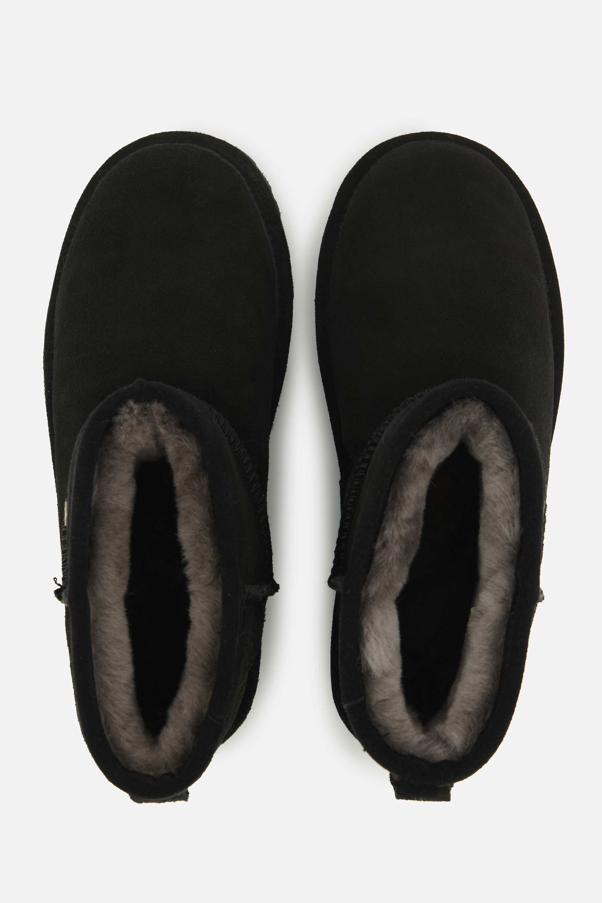 Warmbat Wallyby Gevoerde boots zwart Suede afbeelding 2
