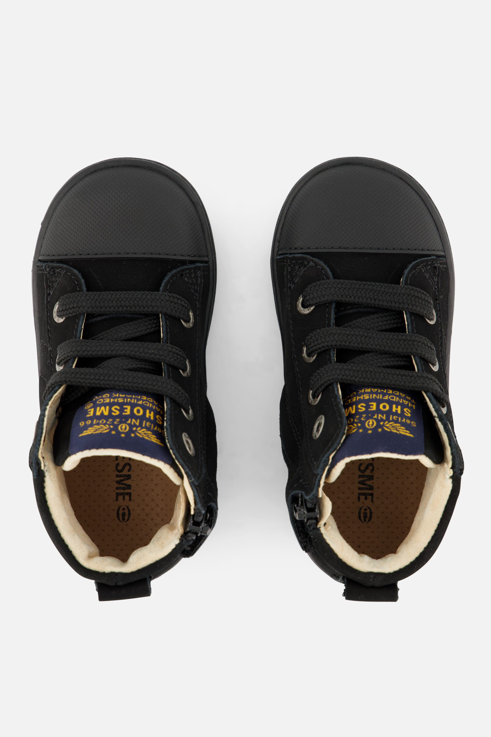 Shoesme Extreme Flex Veterboots zwart Leer afbeelding 2