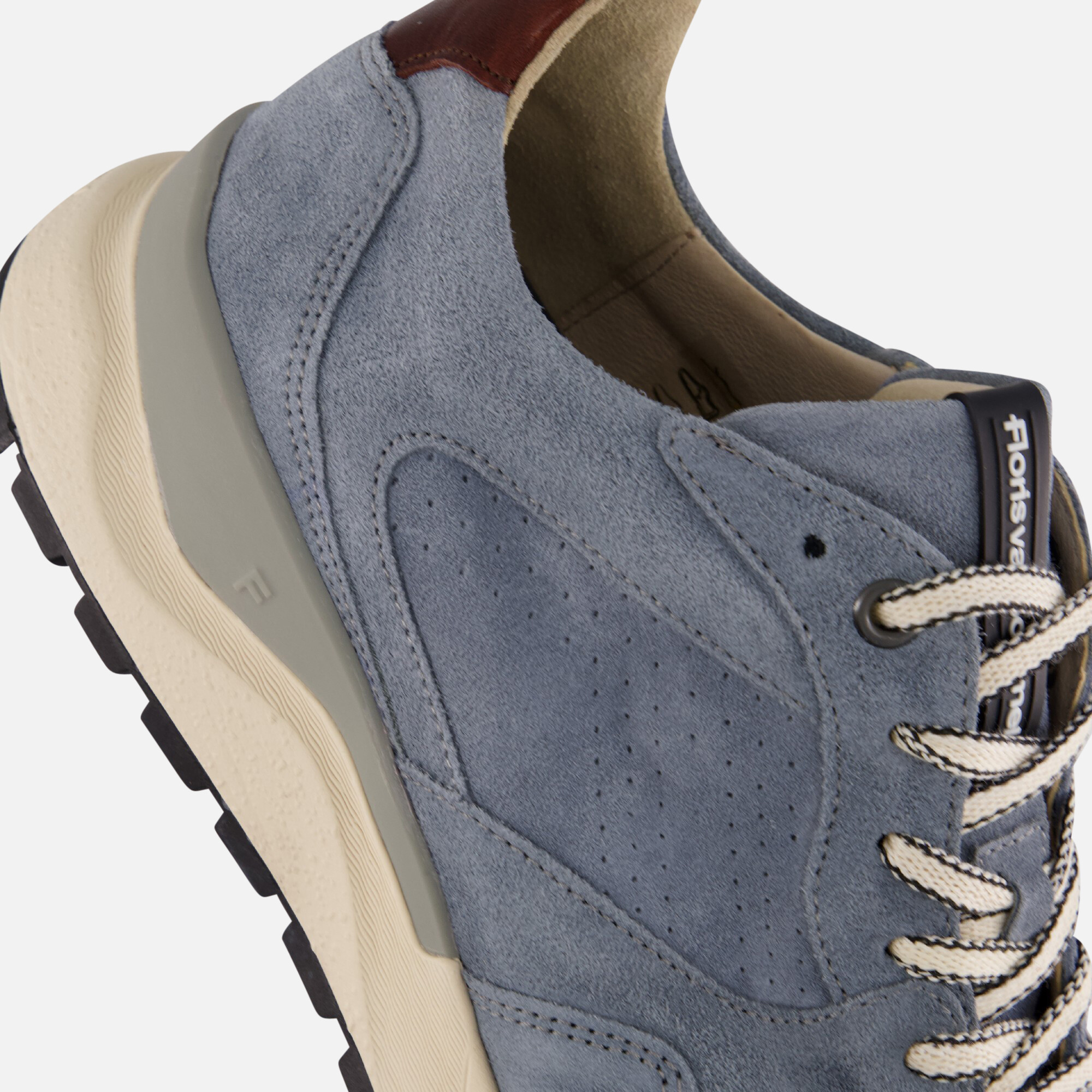 Floris van Bommel De Treener Sneakers blauw afbeelding 4