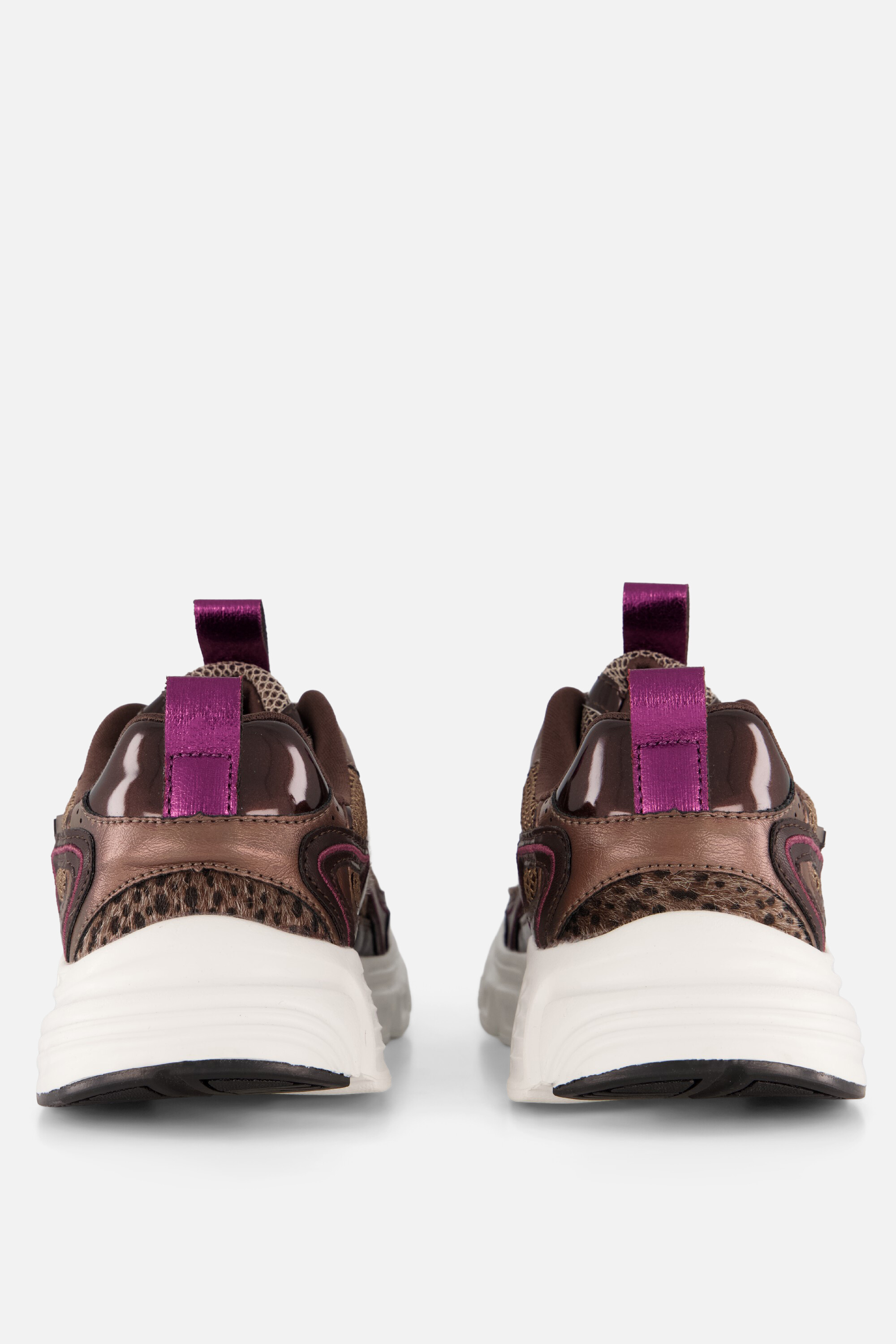 POSH by Poelman Sneakers bruin Synthetisch afbeelding 2
