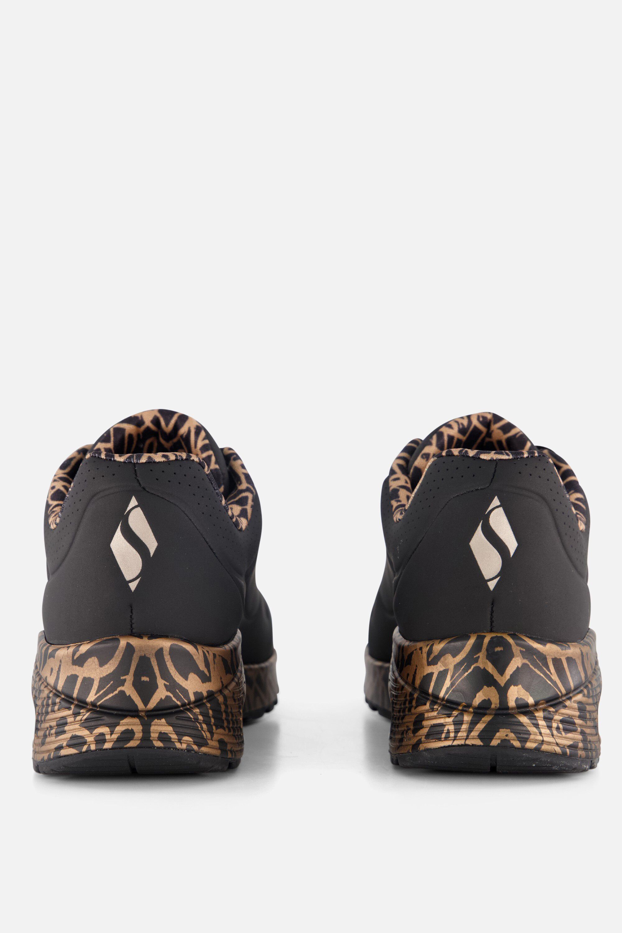 Skechers Uno JGoldcrown Love Sneakers zwart afbeelding 2