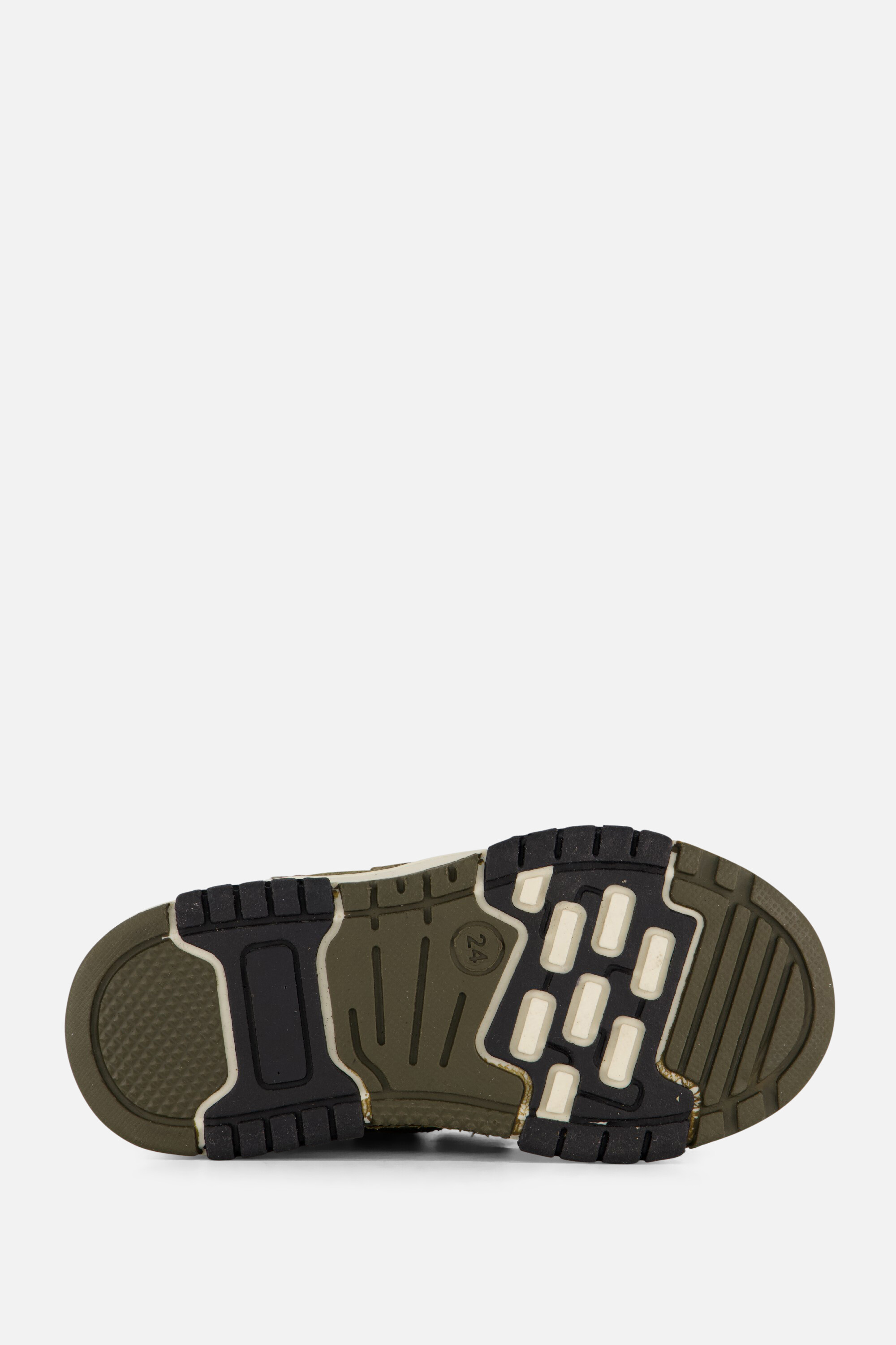Muyters Sneakers Velcro groen Leer afbeelding 3