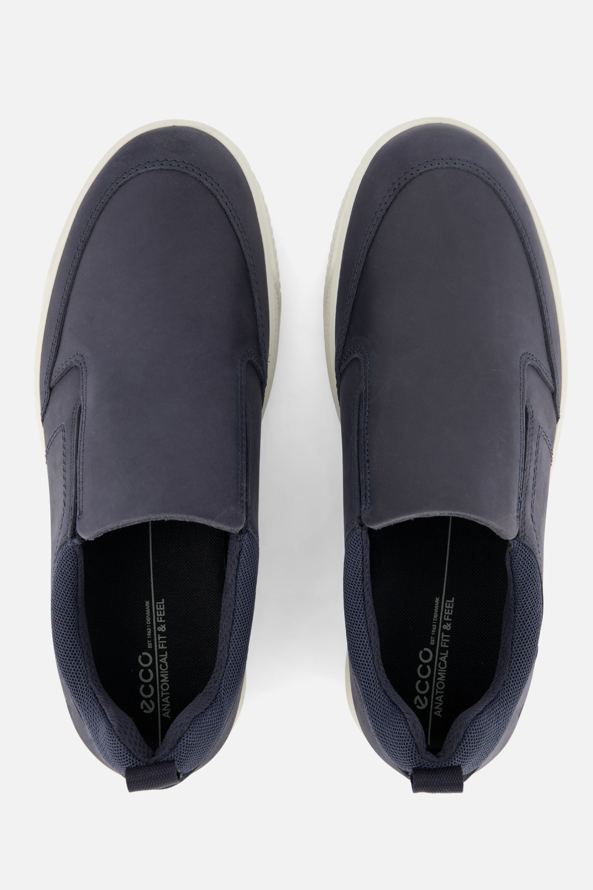 Ecco Byway Sneakers blauw Leer afbeelding 3