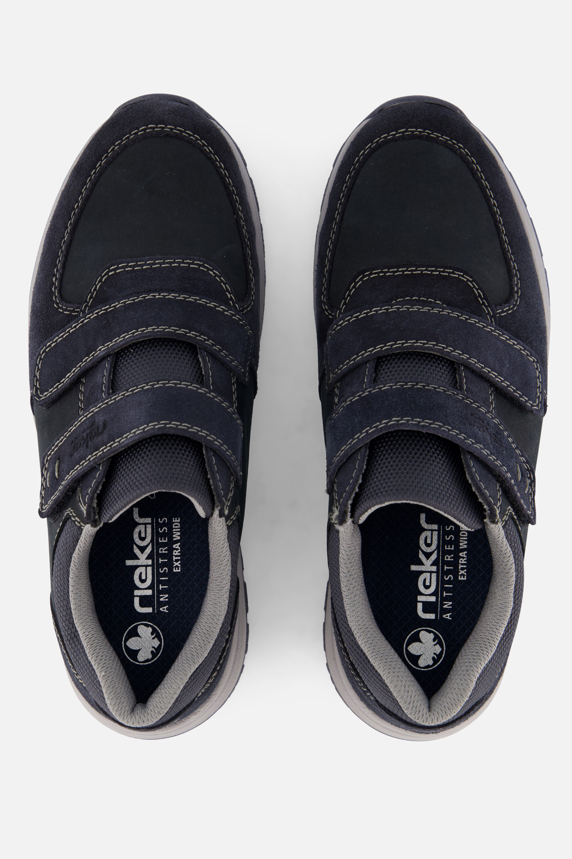 Rieker Sneakers blauw Suede afbeelding 2