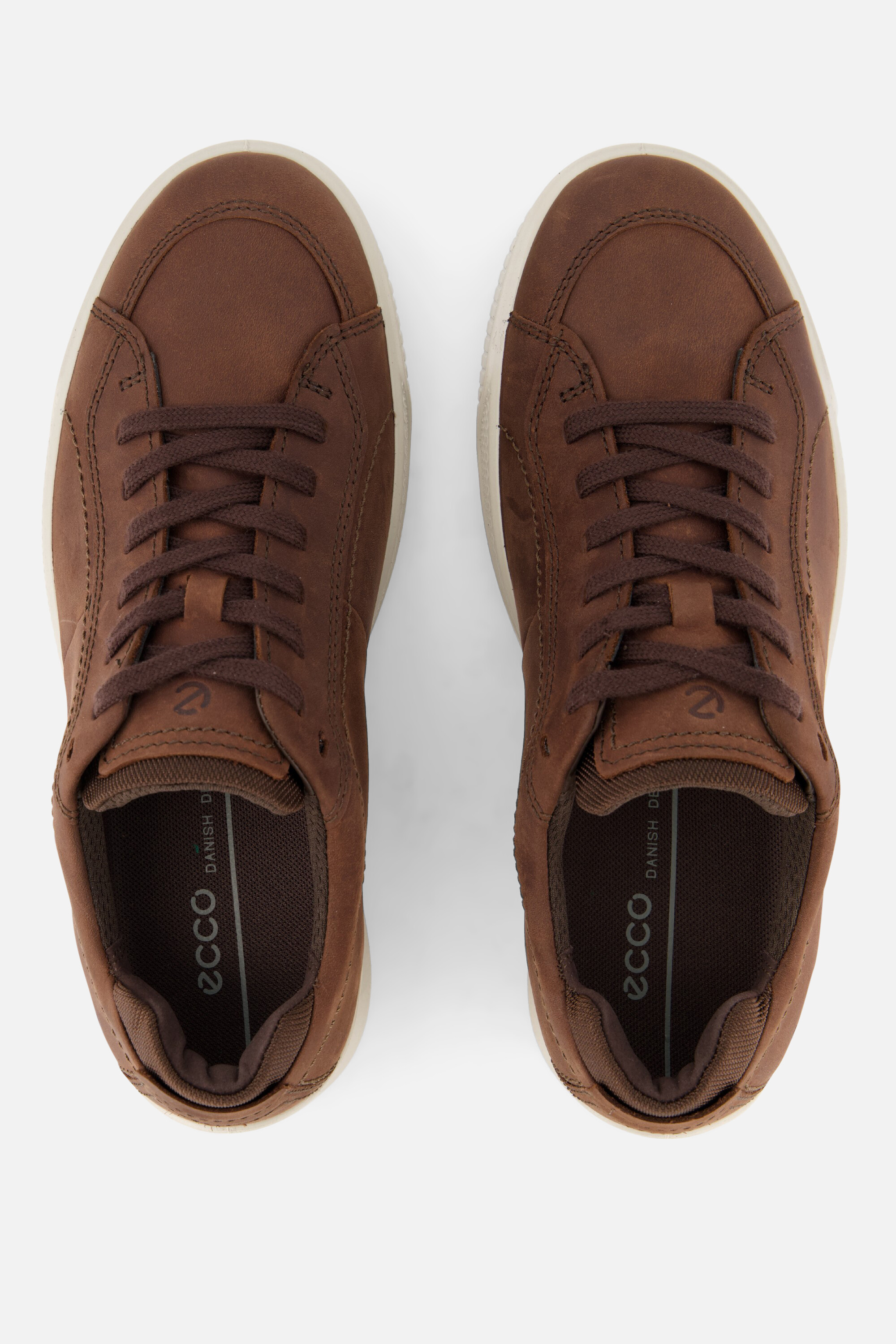 Ecco Byway Sneakers bruin Nubuck afbeelding 2