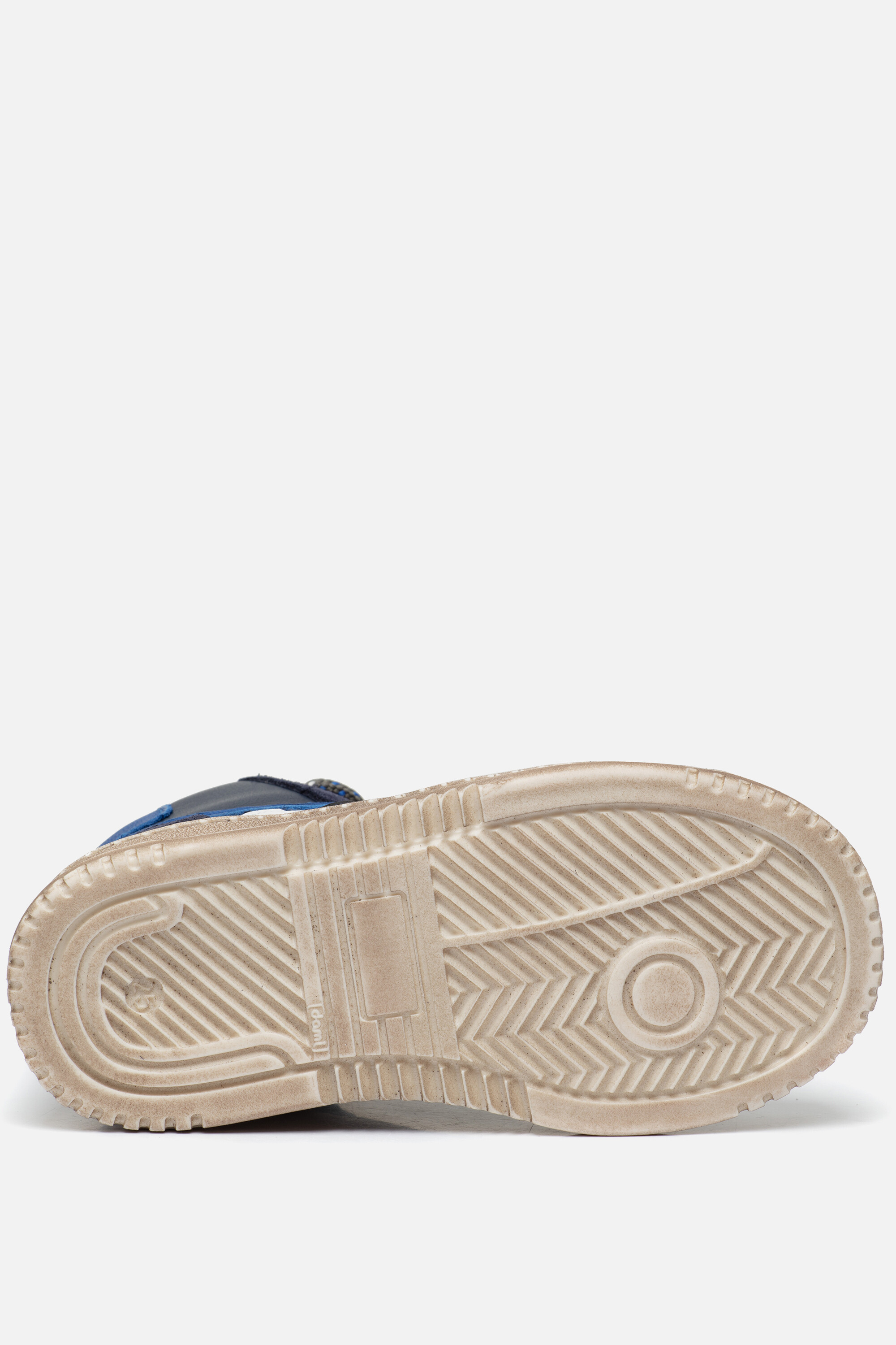 Develab Mid Cut Sneakers blauw Leer afbeelding 3