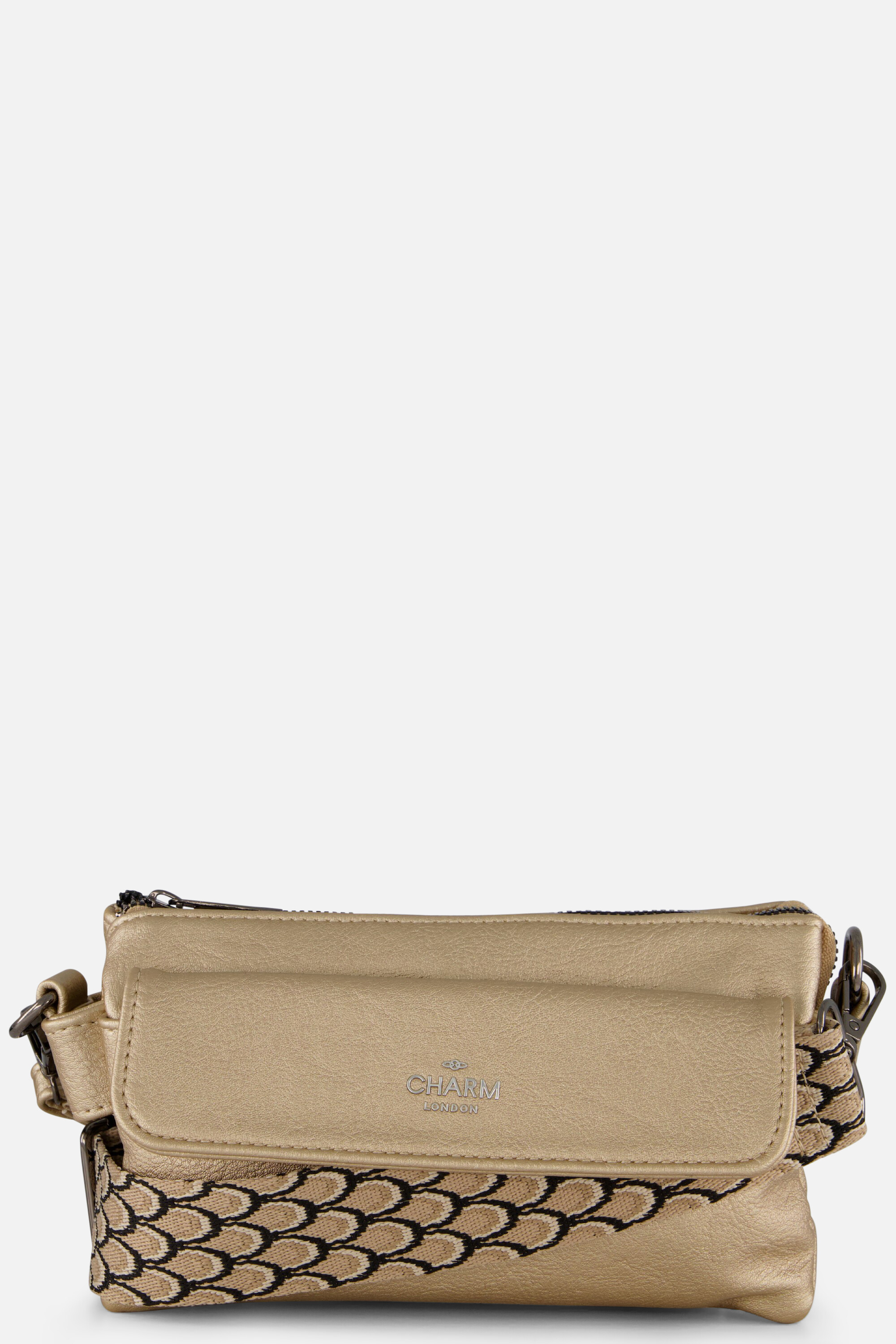 Charm London Crossbody goud Synthetisch afbeelding 3