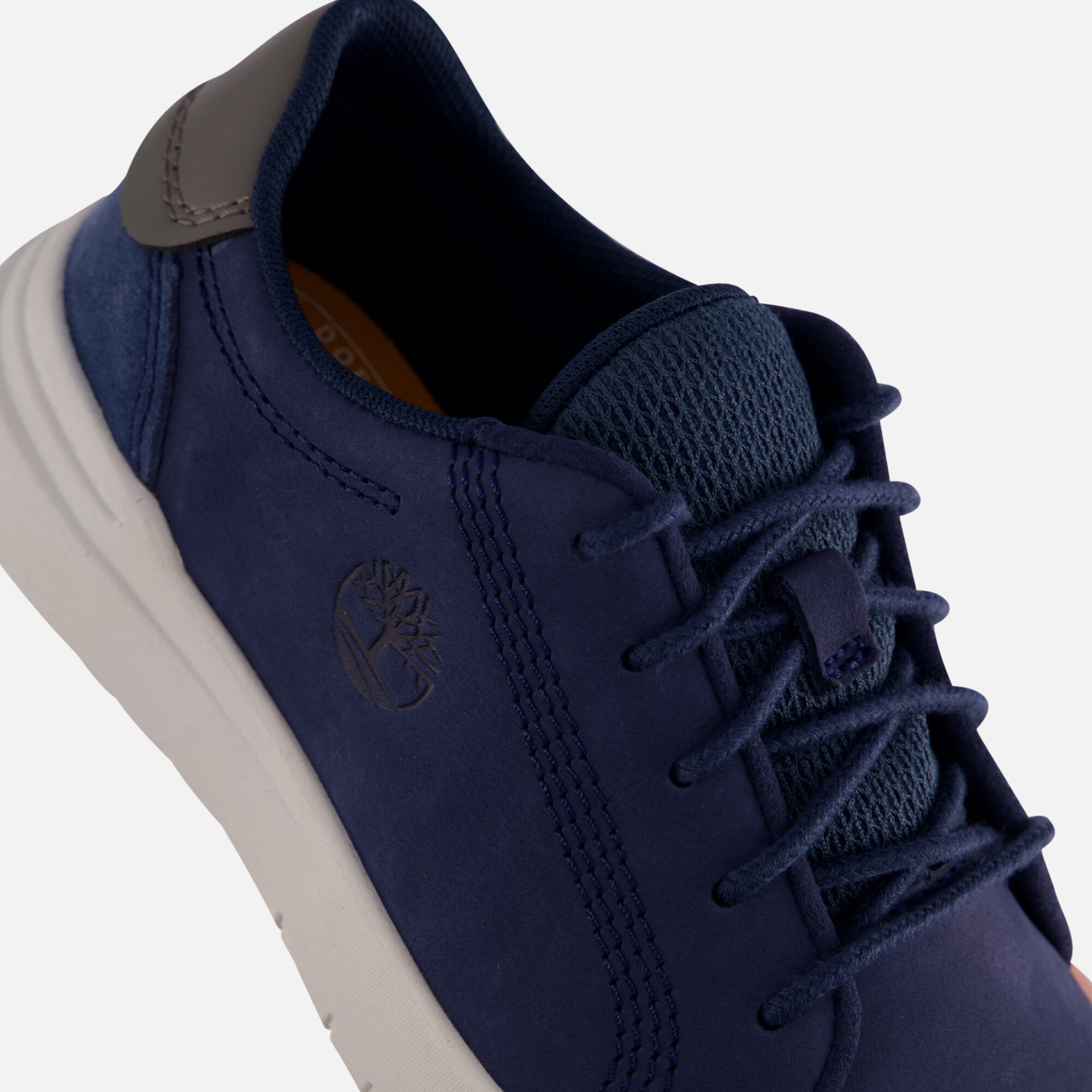 Timberland Seneca Bay Low Sneakers blauw Leer afbeelding 4