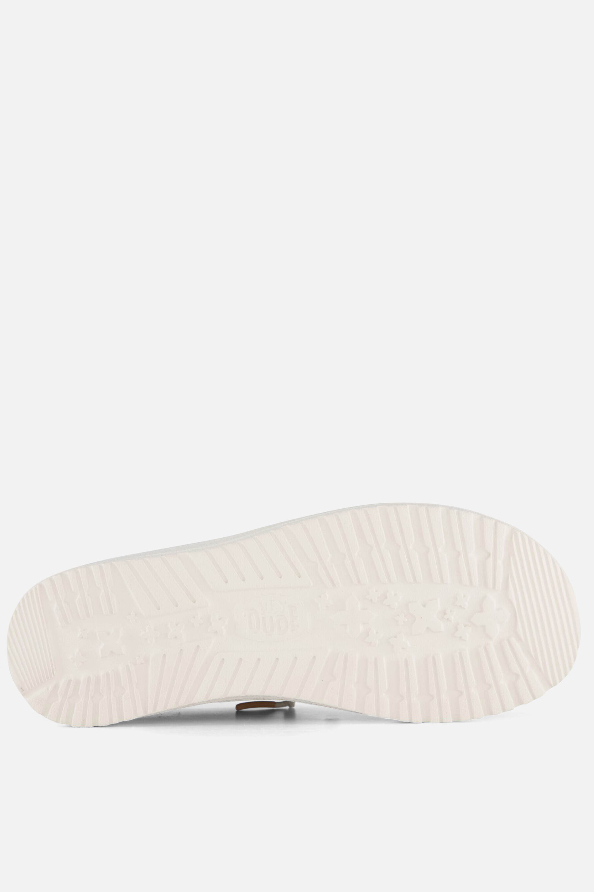HEYDUDE Wendy Metallic Sparkle Instappers roze afbeelding 3