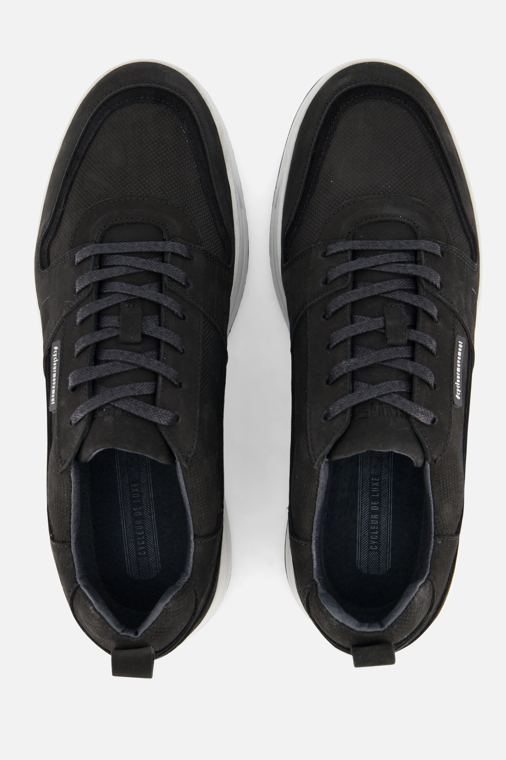 Cycleur de Luxe Giro Sneakers zwart Nubuck afbeelding 2