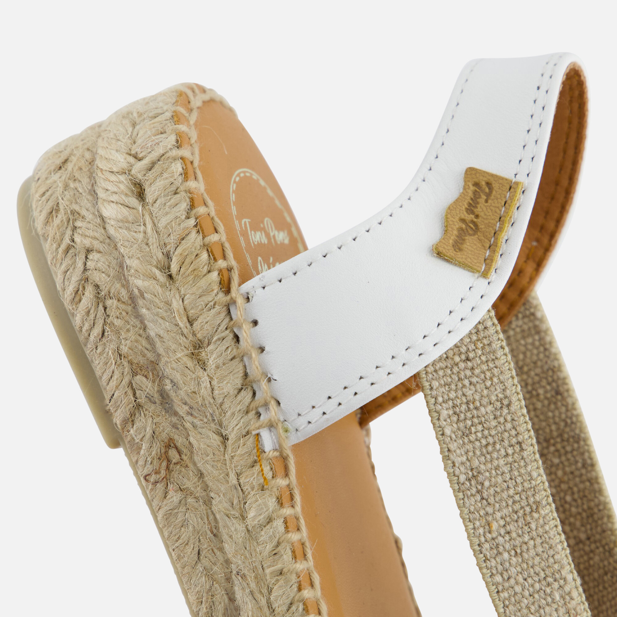 Toni Pons Etna Espadrilles wit Leer afbeelding 4