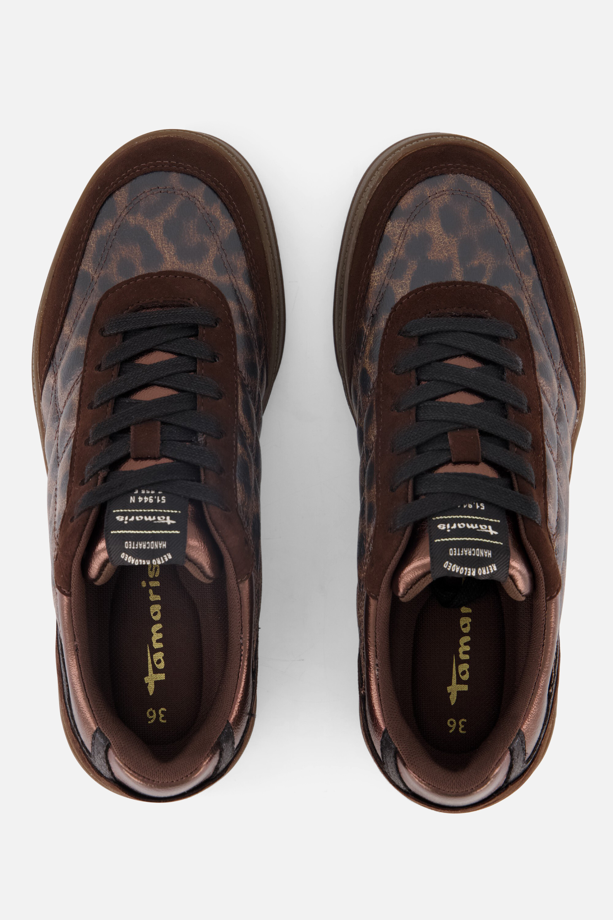 Tamaris Sneakers bruin Synthetisch afbeelding 3