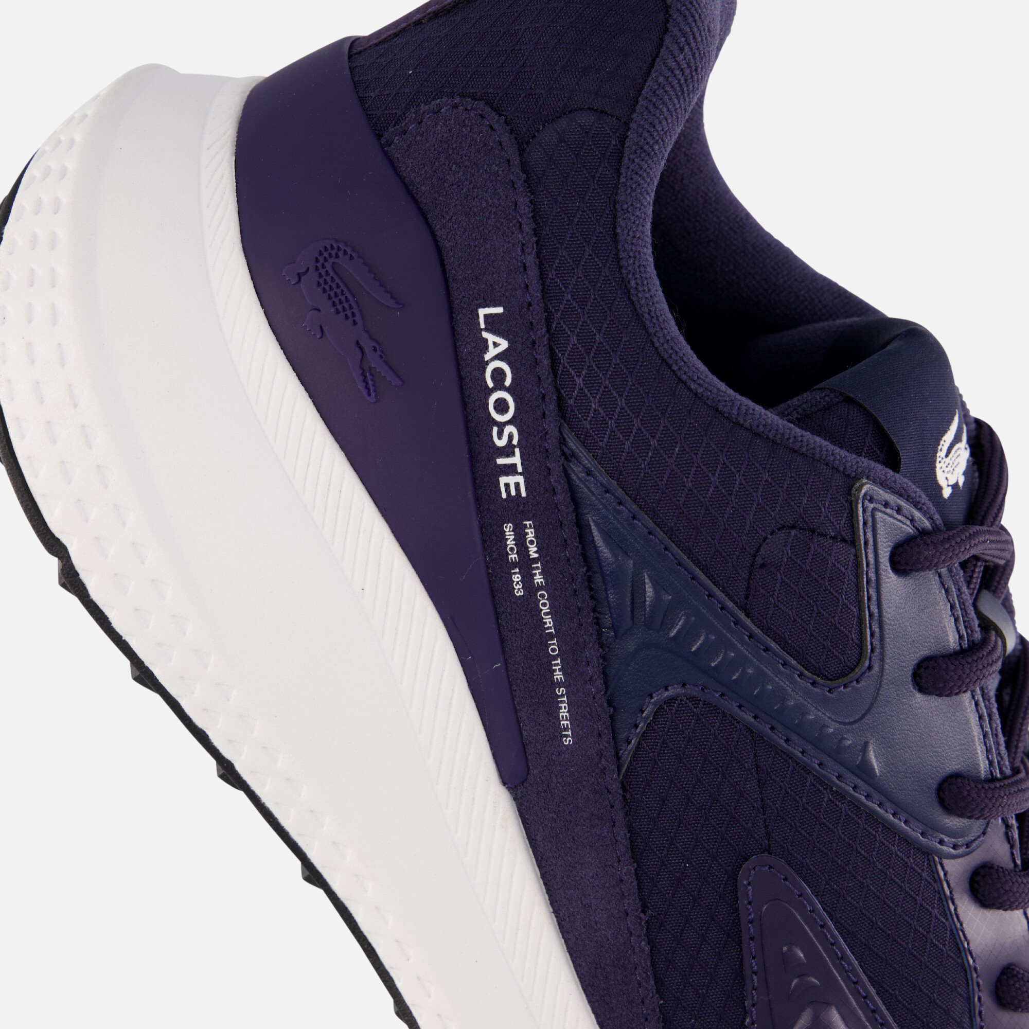 Lacoste L003 Evo Sneakers blauw Pu afbeelding 4