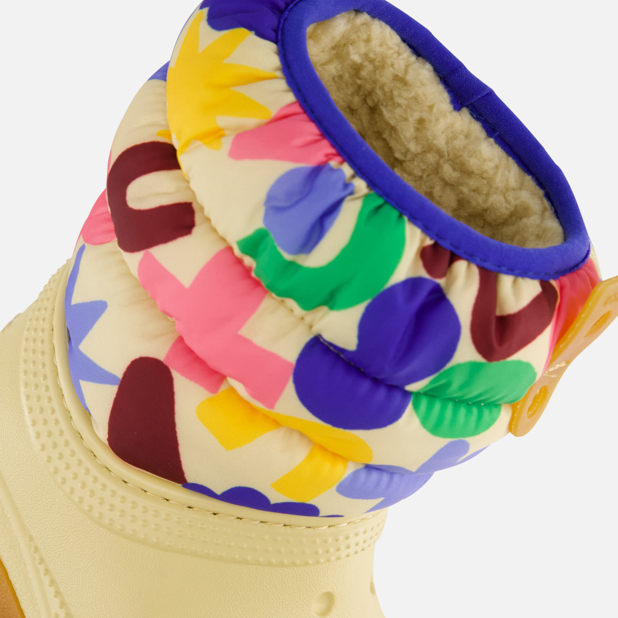 Crocs Classic Neopuff Geo Snowboots geel afbeelding 4