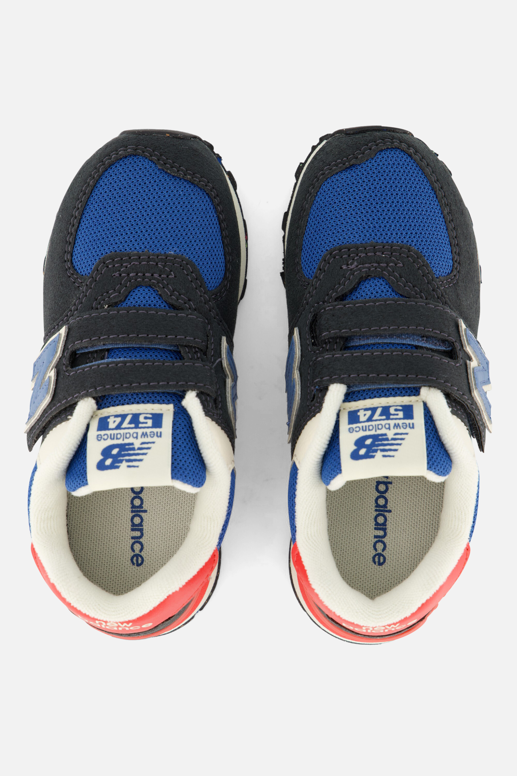 New Balance 574 Sneakers blauw Textiel afbeelding 2
