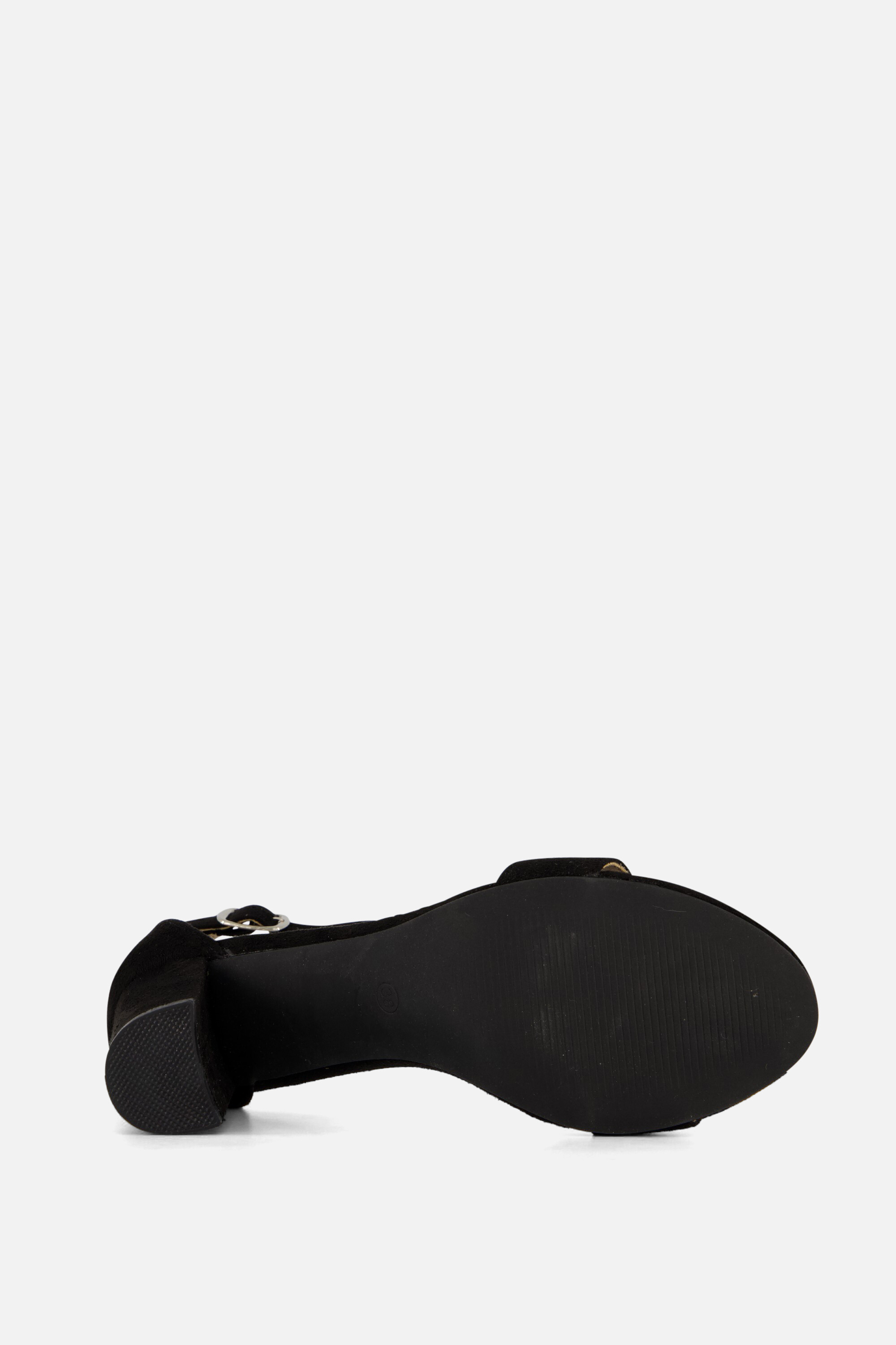 POSH by Poelman Sandalen zwart Textiel afbeelding 4