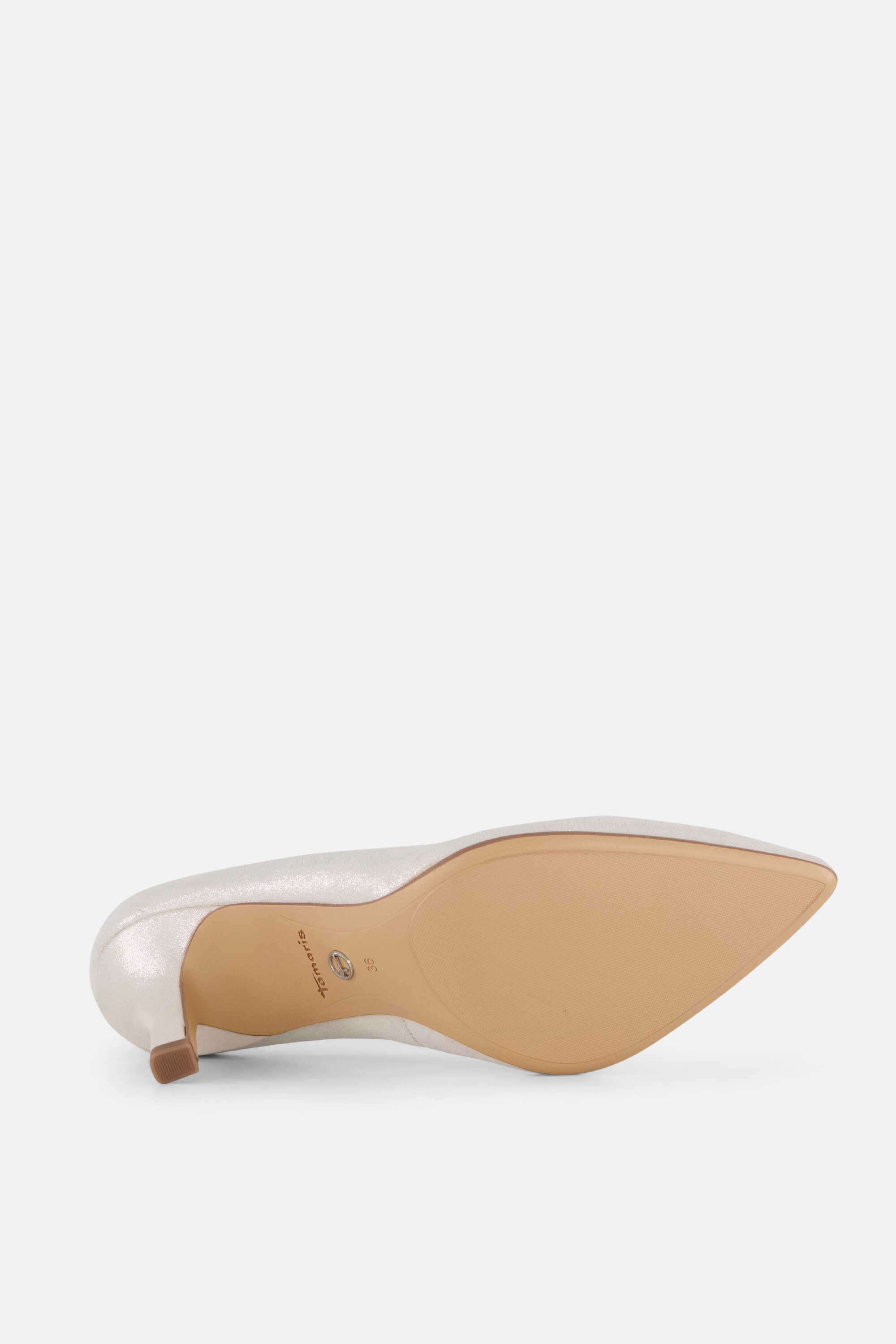 Tamaris Pumps zilver Leer afbeelding 3