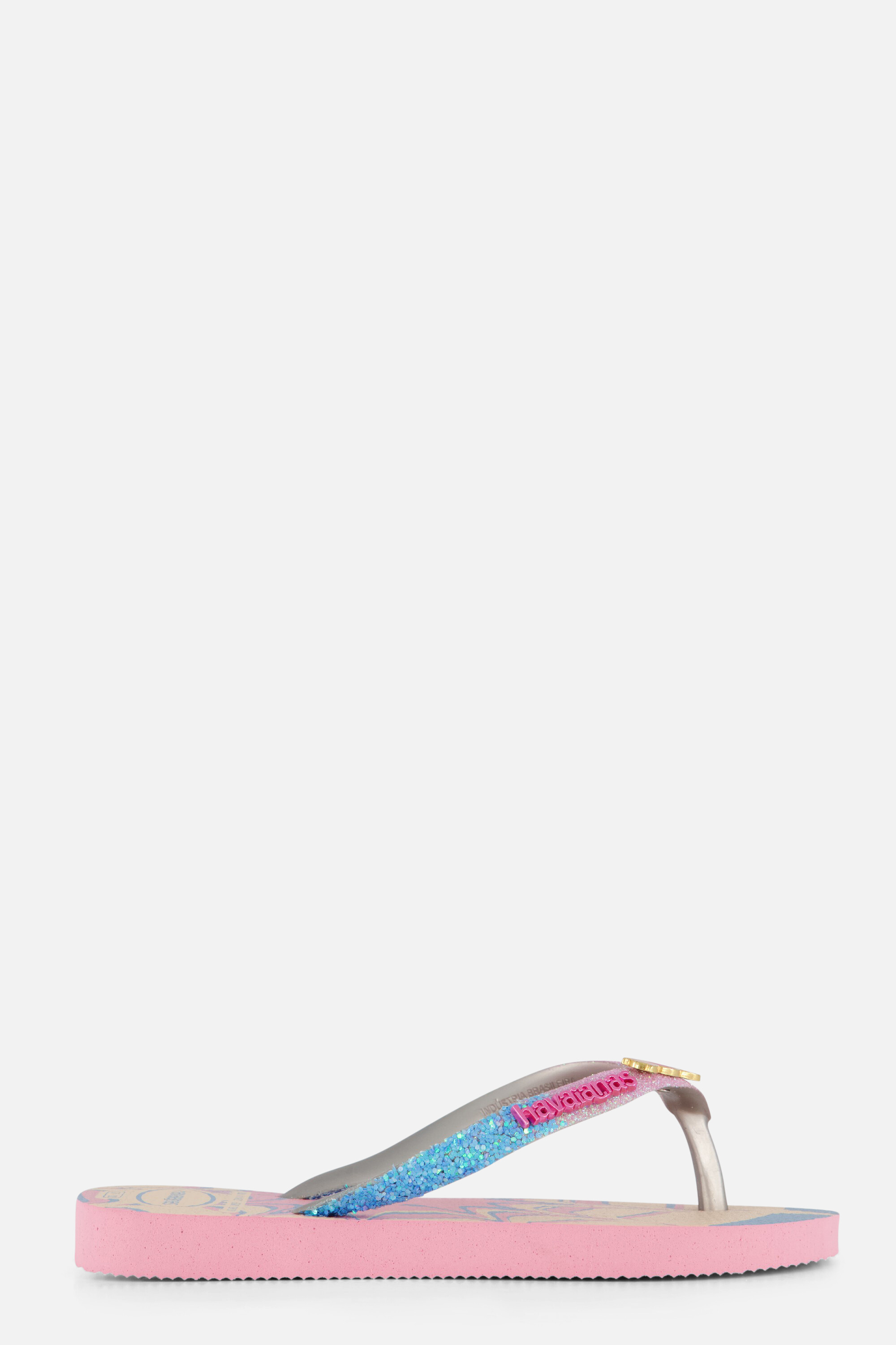 Havaianas Slim Glitter Trendy Slippers roze afbeelding 4