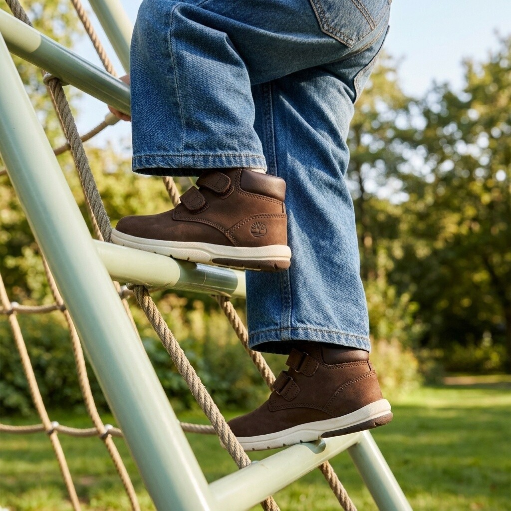 Timberland Timberland Toddle Tracks Mid Sneakers bruin