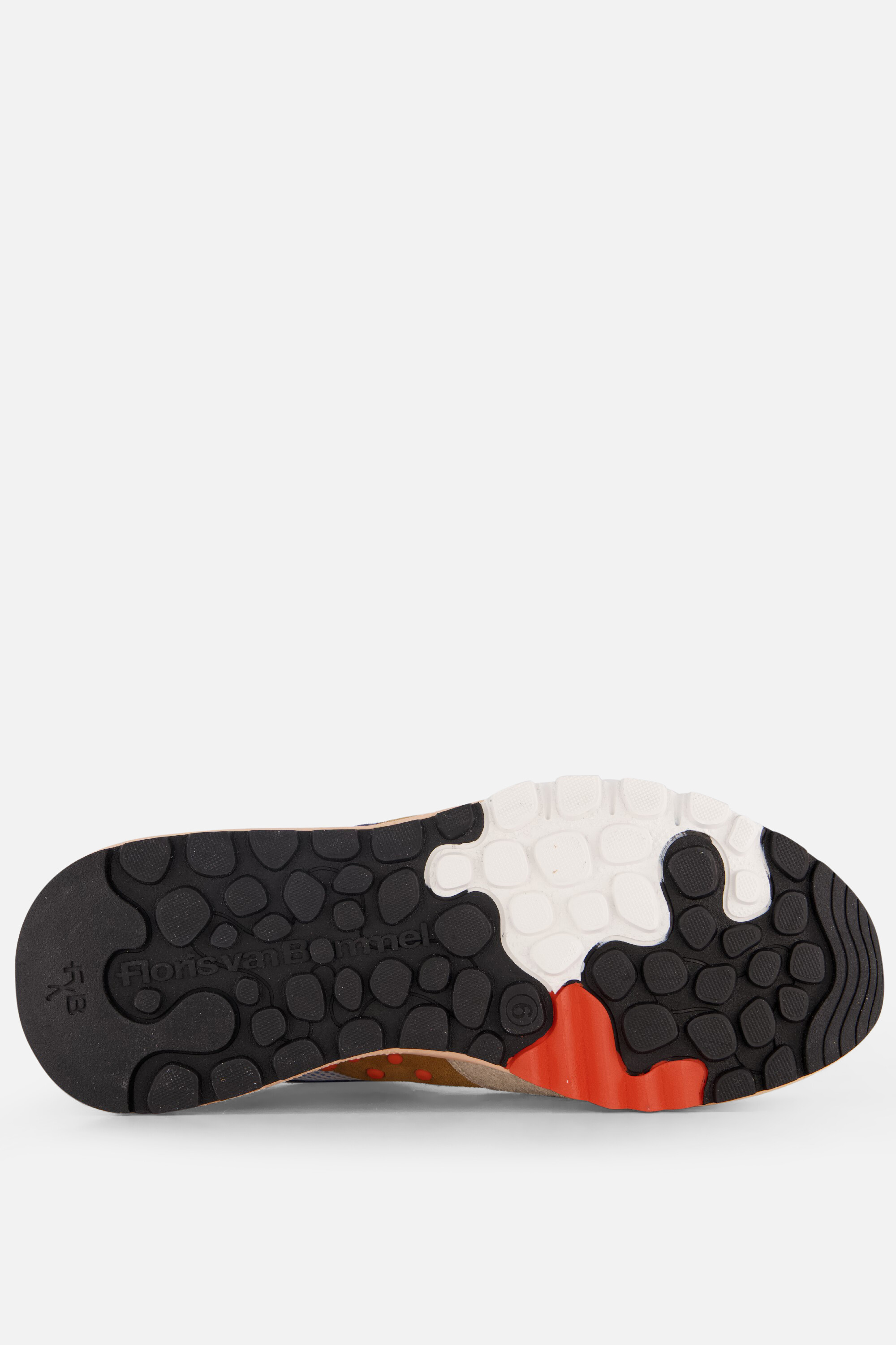 Floris van Bommel De Treener 01.10 Sneakers oranje afbeelding 4