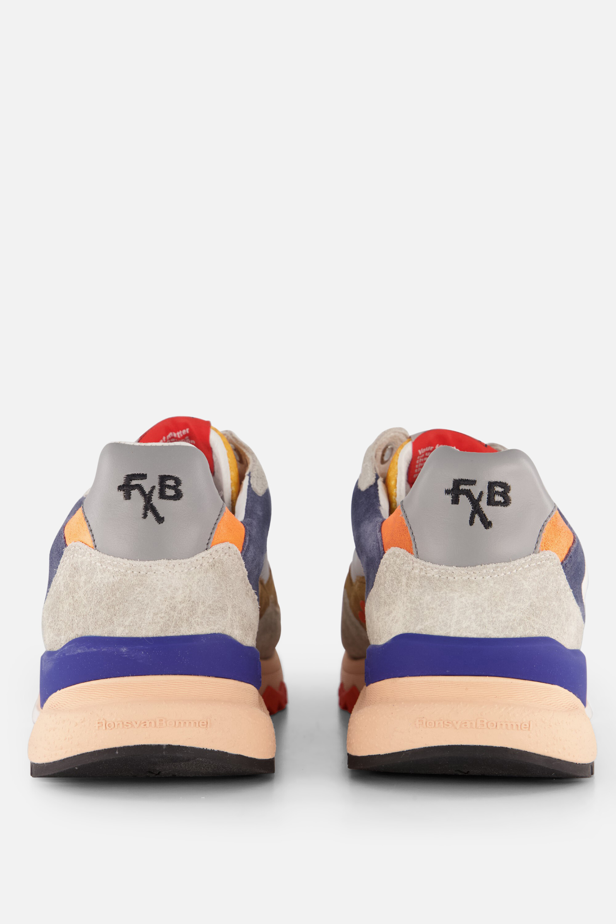 Floris van Bommel De Treener 01.10 Sneakers oranje afbeelding 2