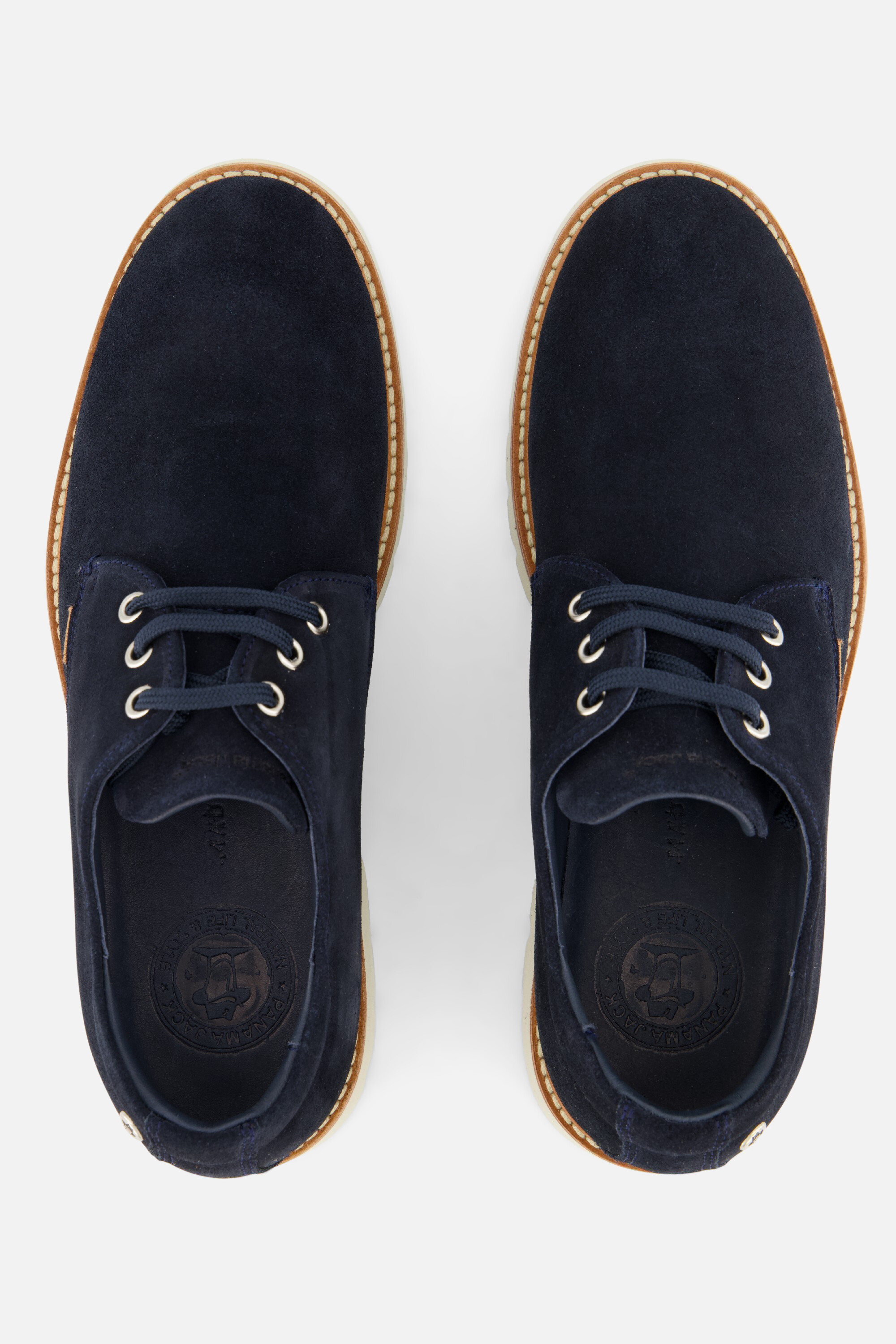 Panama Jack Gadner C12 Sneakers blauw Suede afbeelding 2