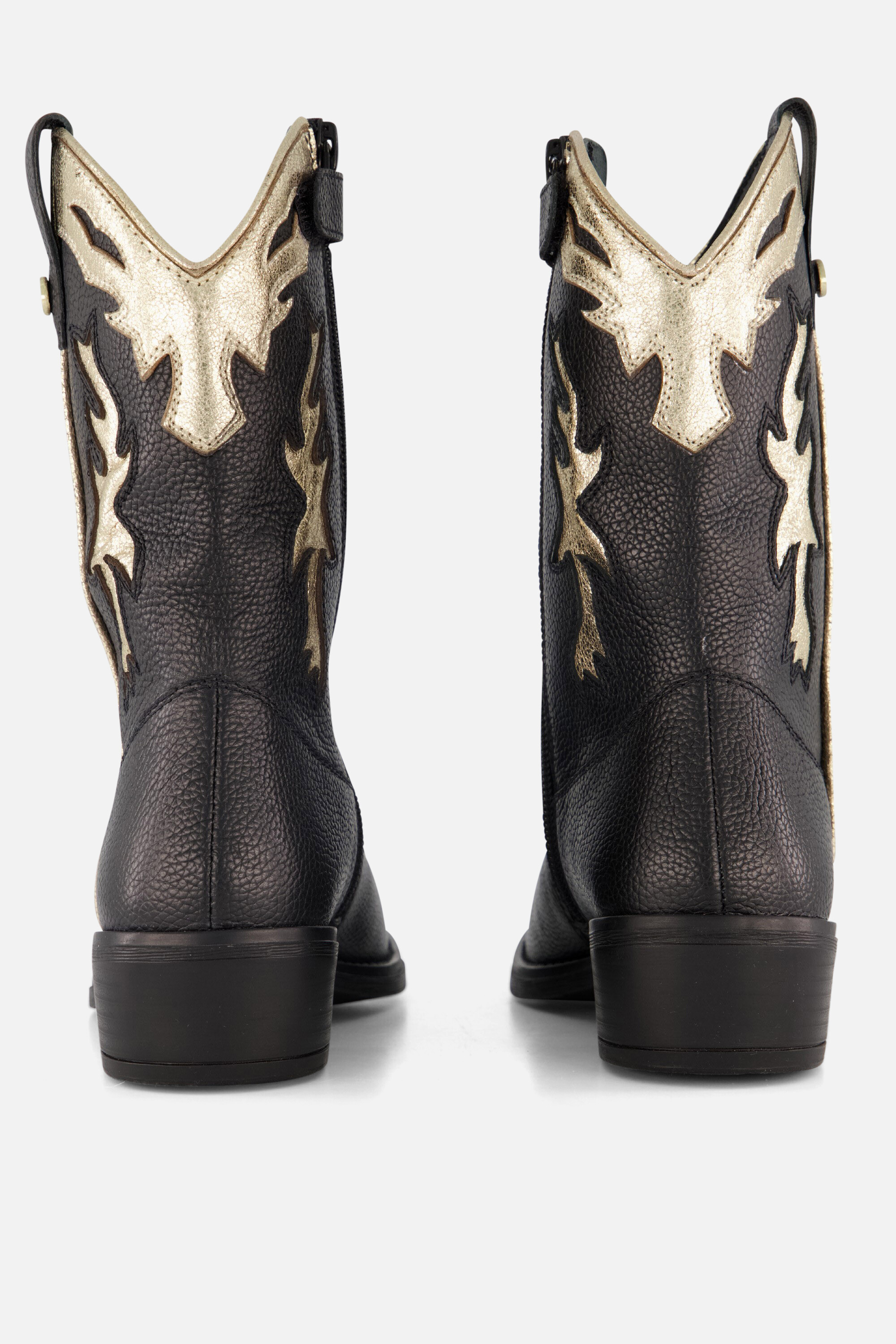 Muyters Cowboylaarzen zwart Leer afbeelding 2